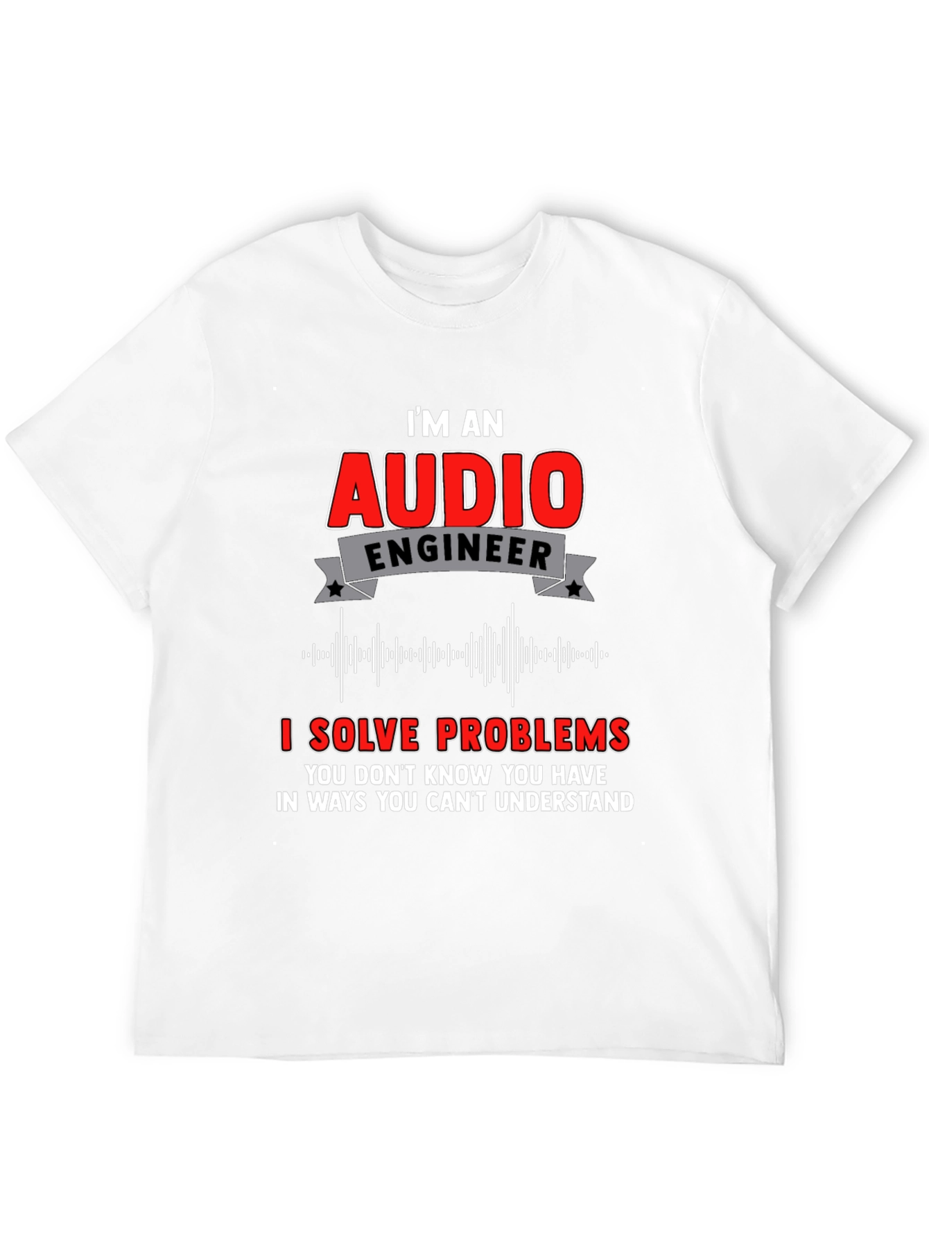 Audio Engineer Graphic T-Shirt