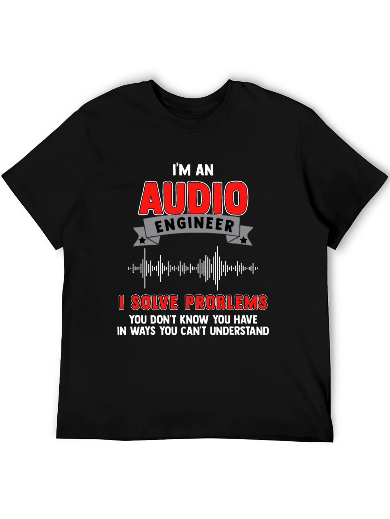 Audio Engineer Graphic T-Shirt