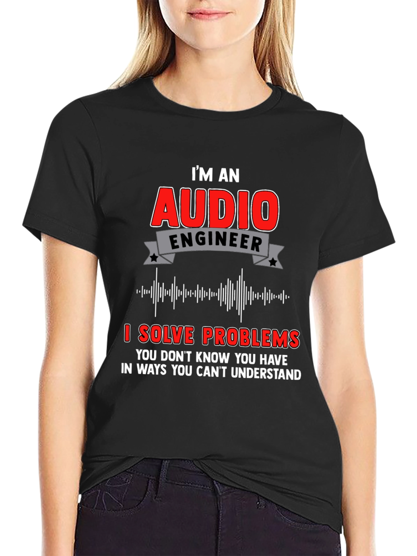 Audio Engineer Graphic T-Shirt
