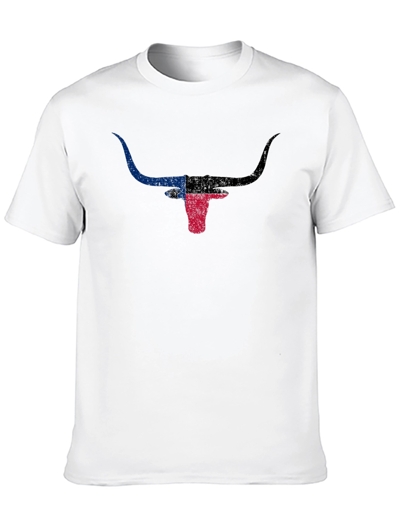 Texas Longhorn Flag Graphic Tee