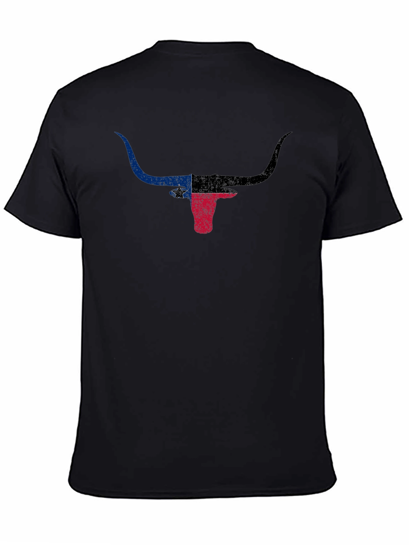 Texas Longhorn Flag Graphic Tee
