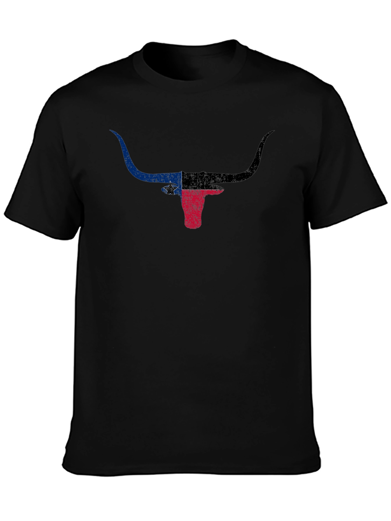 Texas Longhorn Flag Graphic Tee