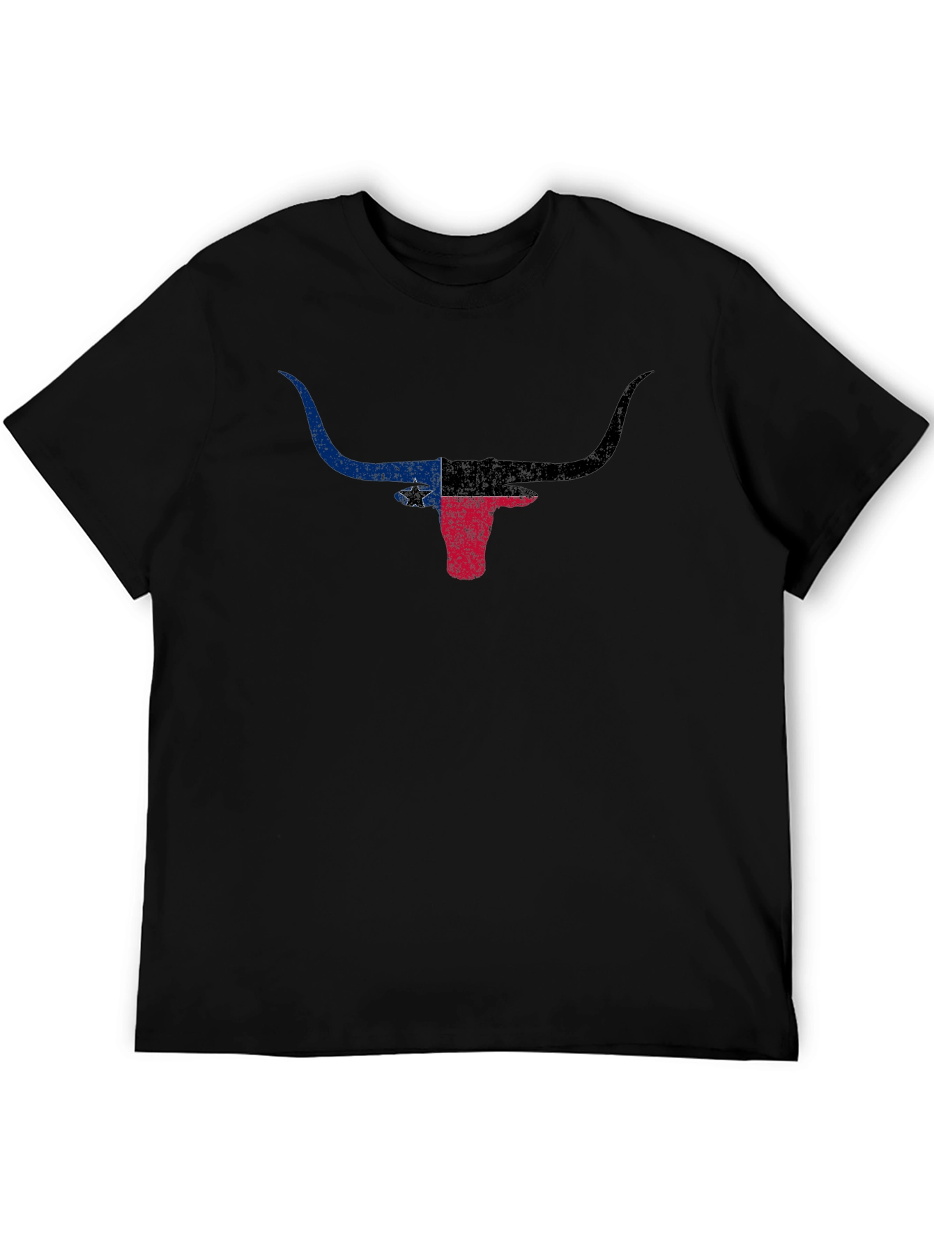 Texas Longhorn Flag Graphic Tee