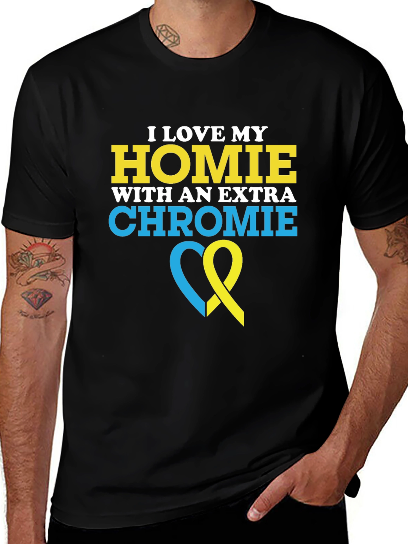 Extra Chromie T-Shirt - Down Syndrome Awareness