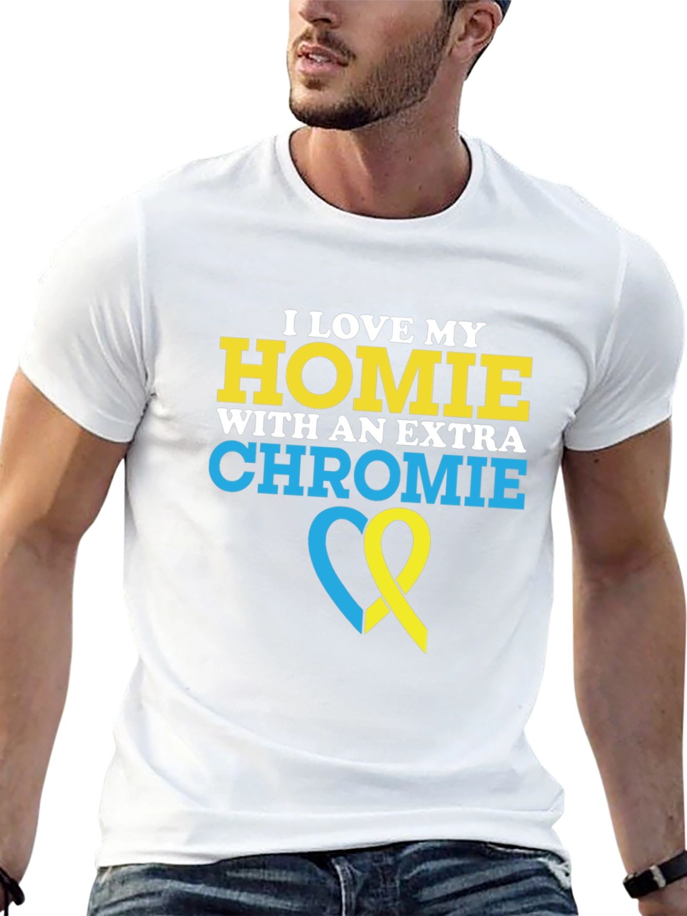Extra Chromie T-Shirt - Down Syndrome Awareness