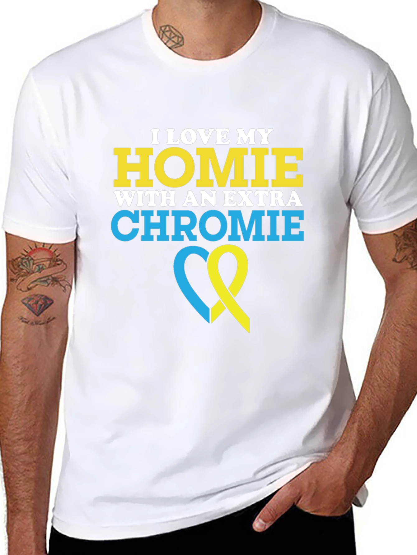 Extra Chromie T-Shirt - Down Syndrome Awareness