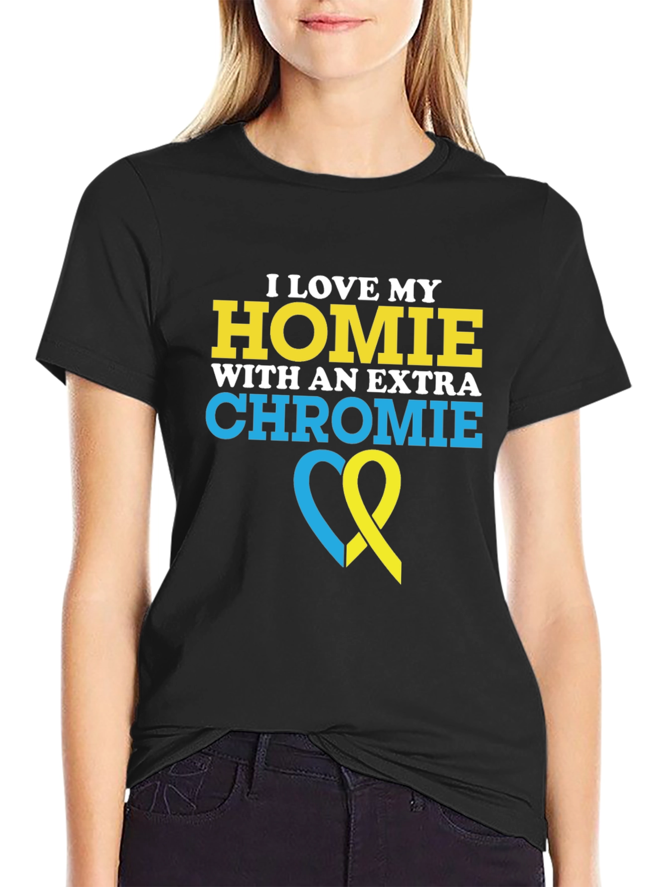 Extra Chromie T-Shirt - Down Syndrome Awareness