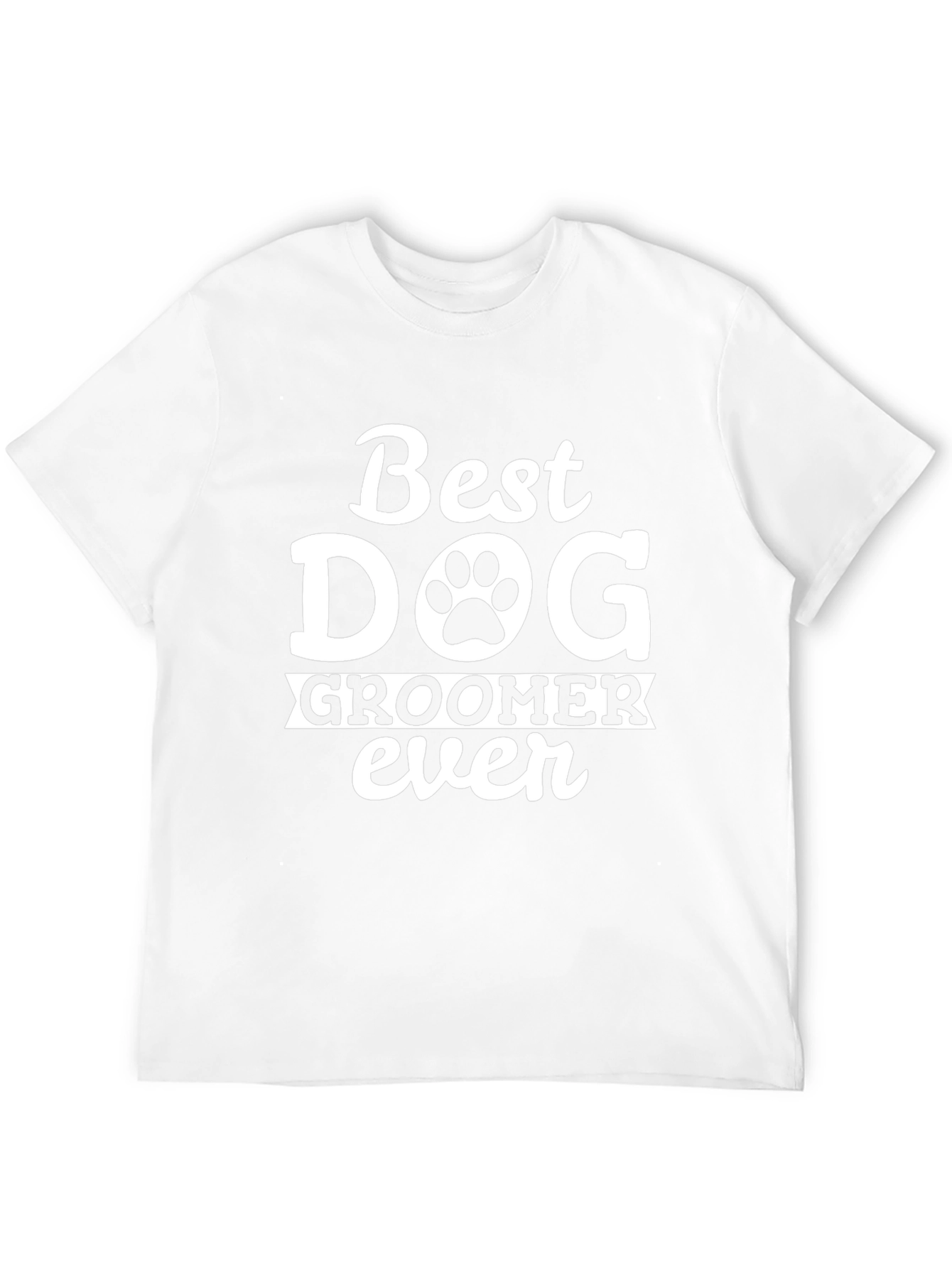 Best Dog Groomer Ever T-Shirt – Funny Groomer Graphic Tee