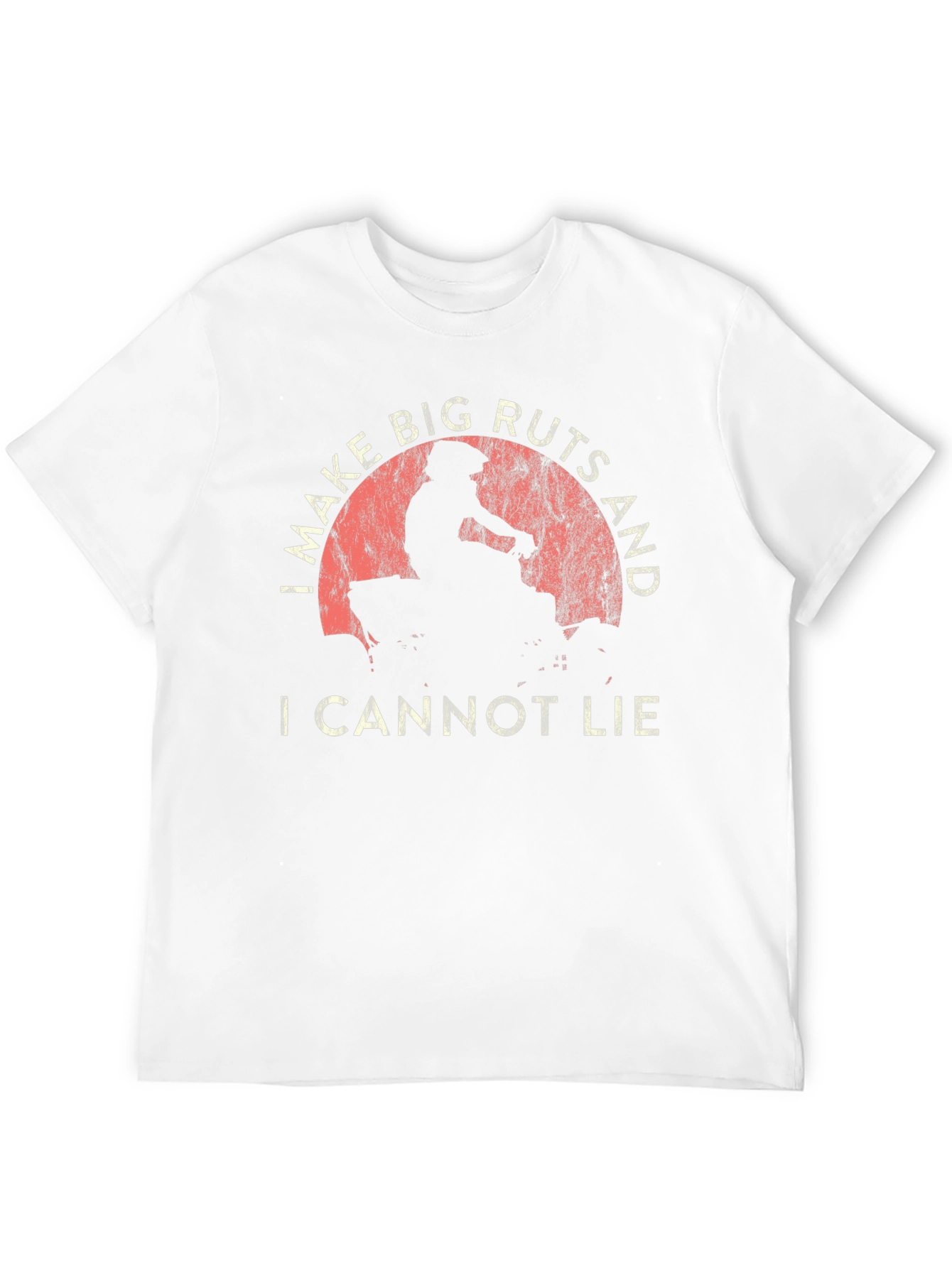 I Make Big Ruts ATV Black T-Shirt