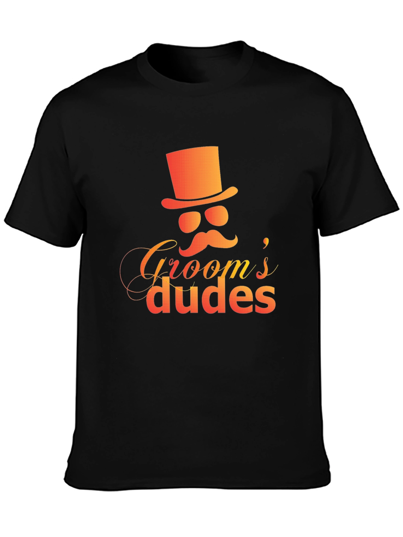 Grooms Dudes Graphic Tee - Black T-Shirt