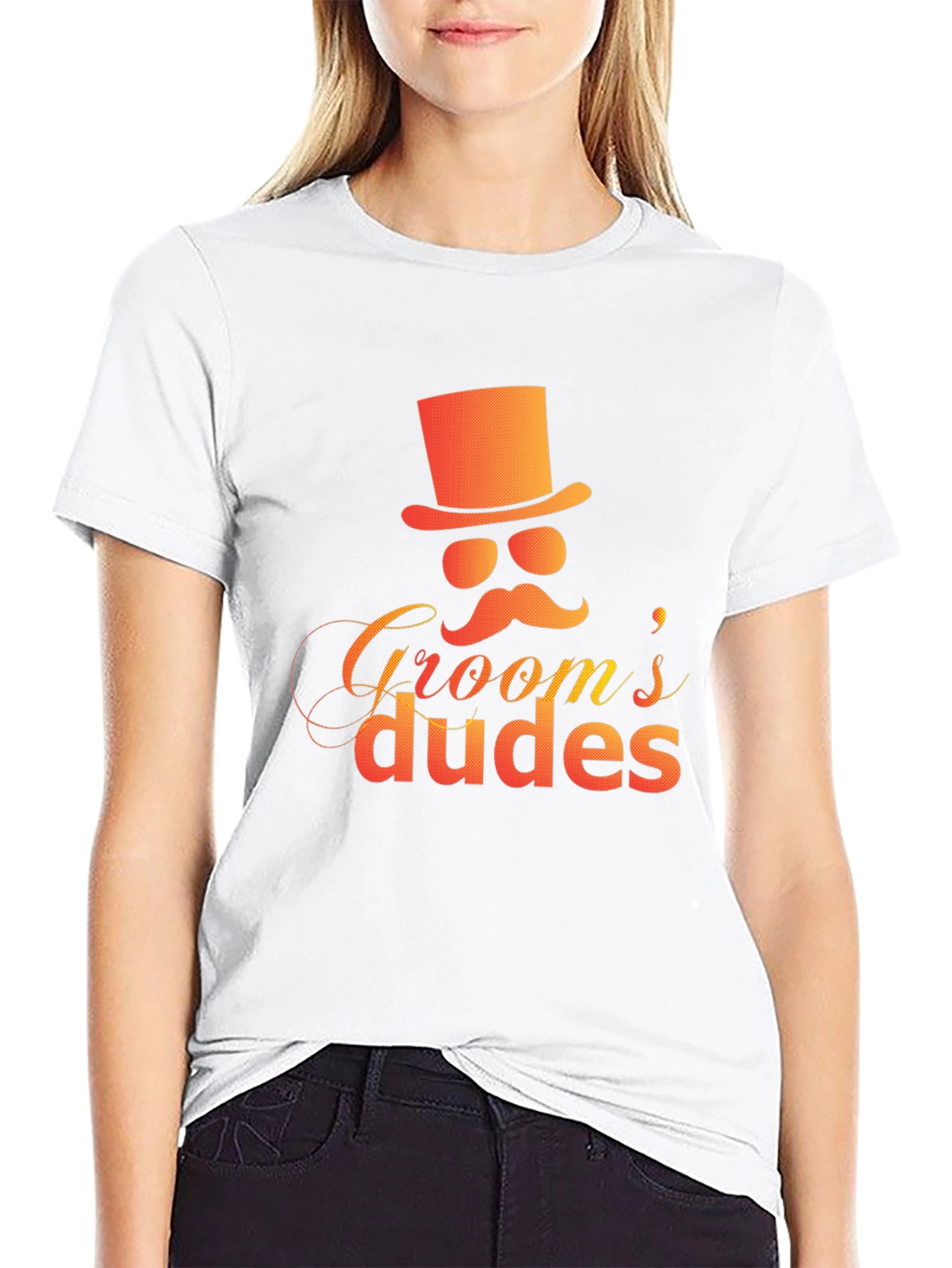 Grooms Dudes Graphic Tee - Black T-Shirt