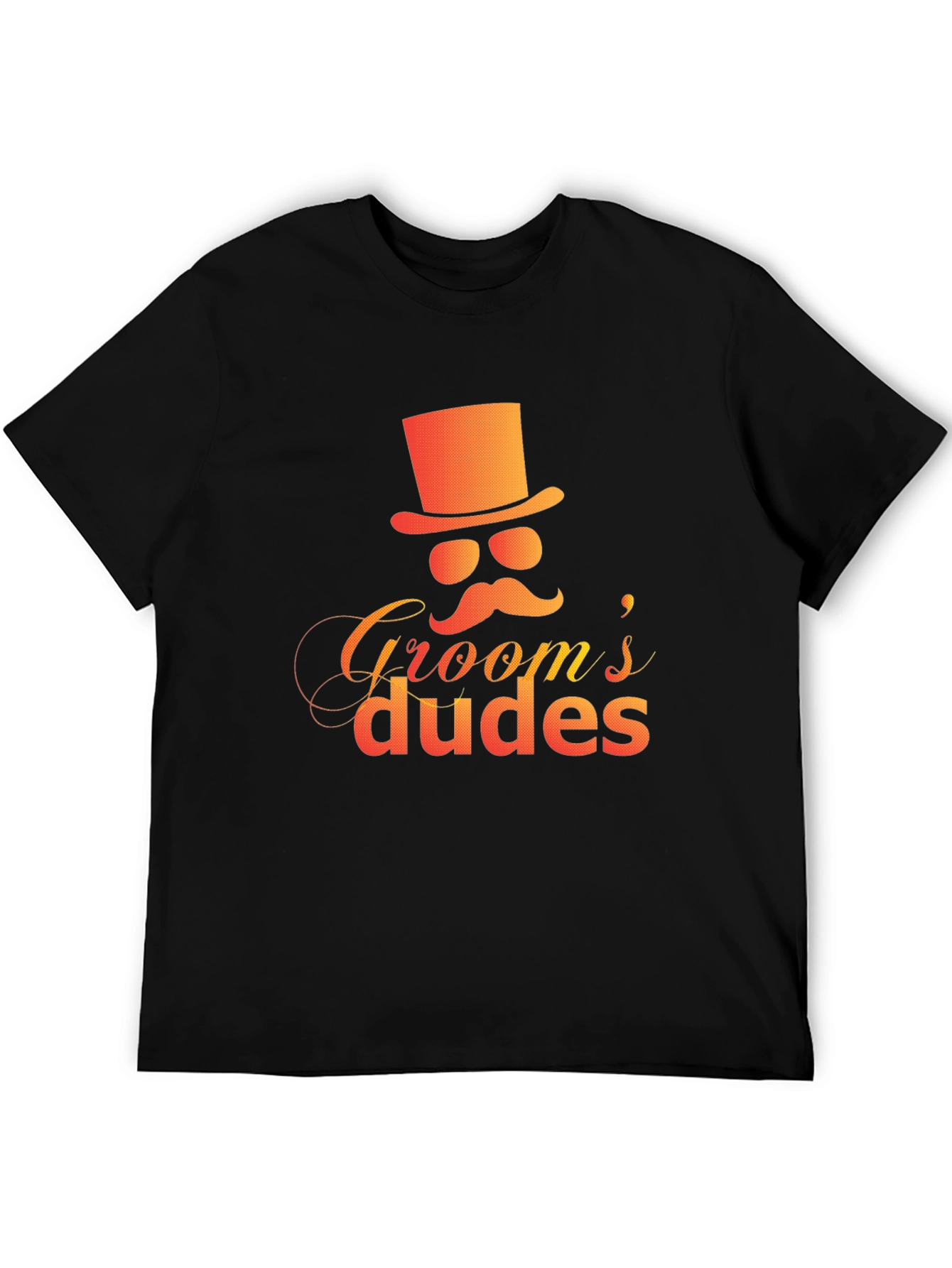 Grooms Dudes Graphic Tee - Black T-Shirt