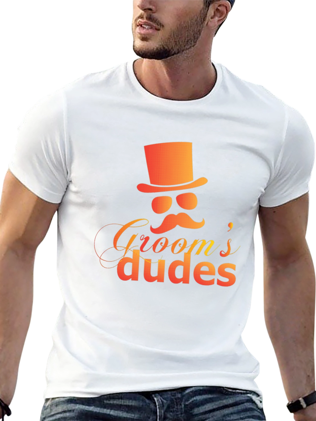 Grooms Dudes Graphic Tee - Black T-Shirt