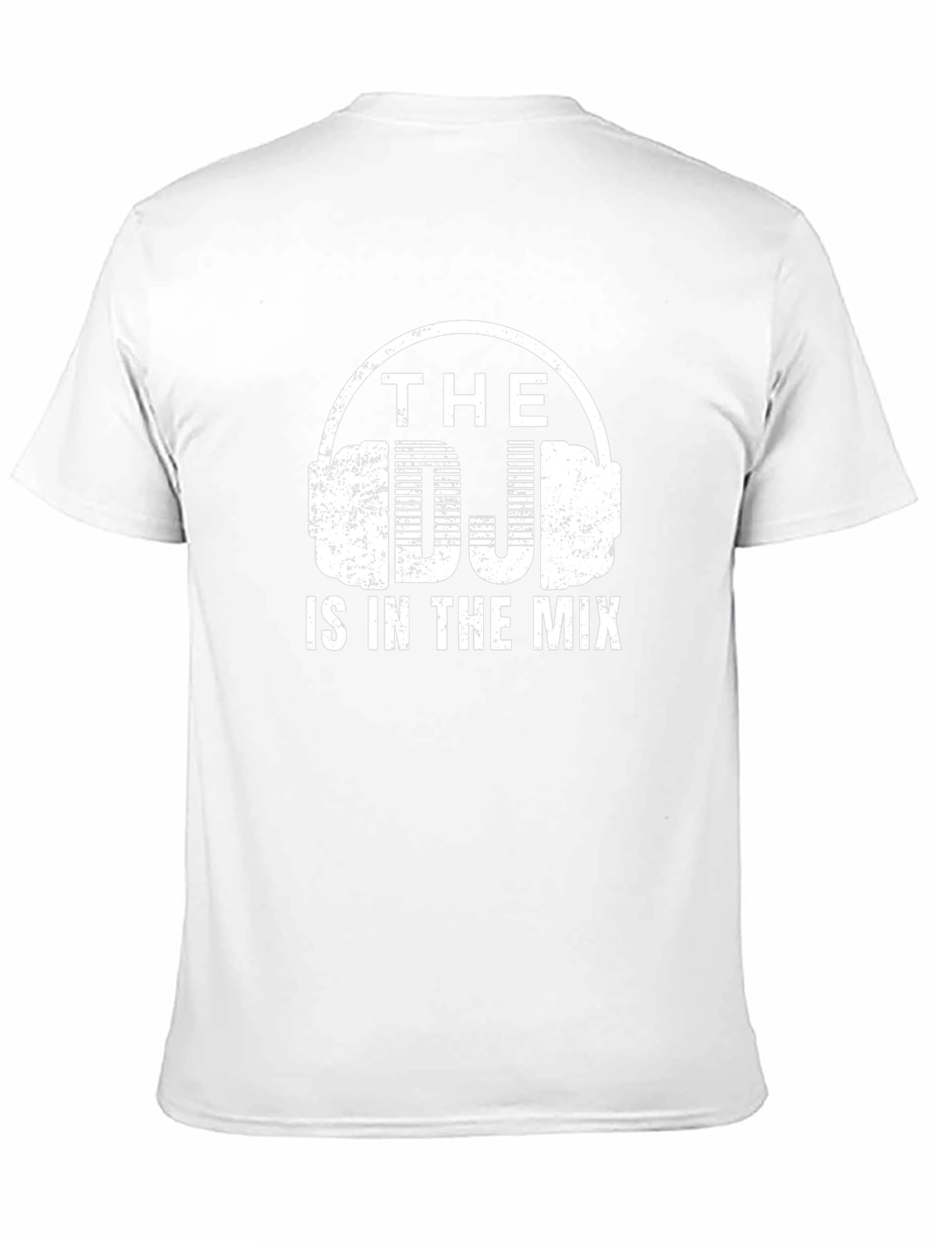 The DJ is in the Mix Black Graphic T-Shirt