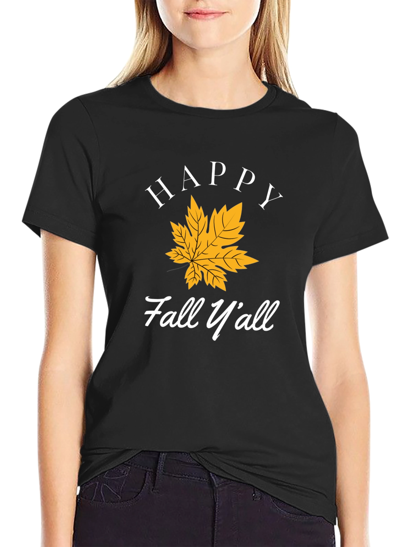 Happy Fall Yall Graphic Tee