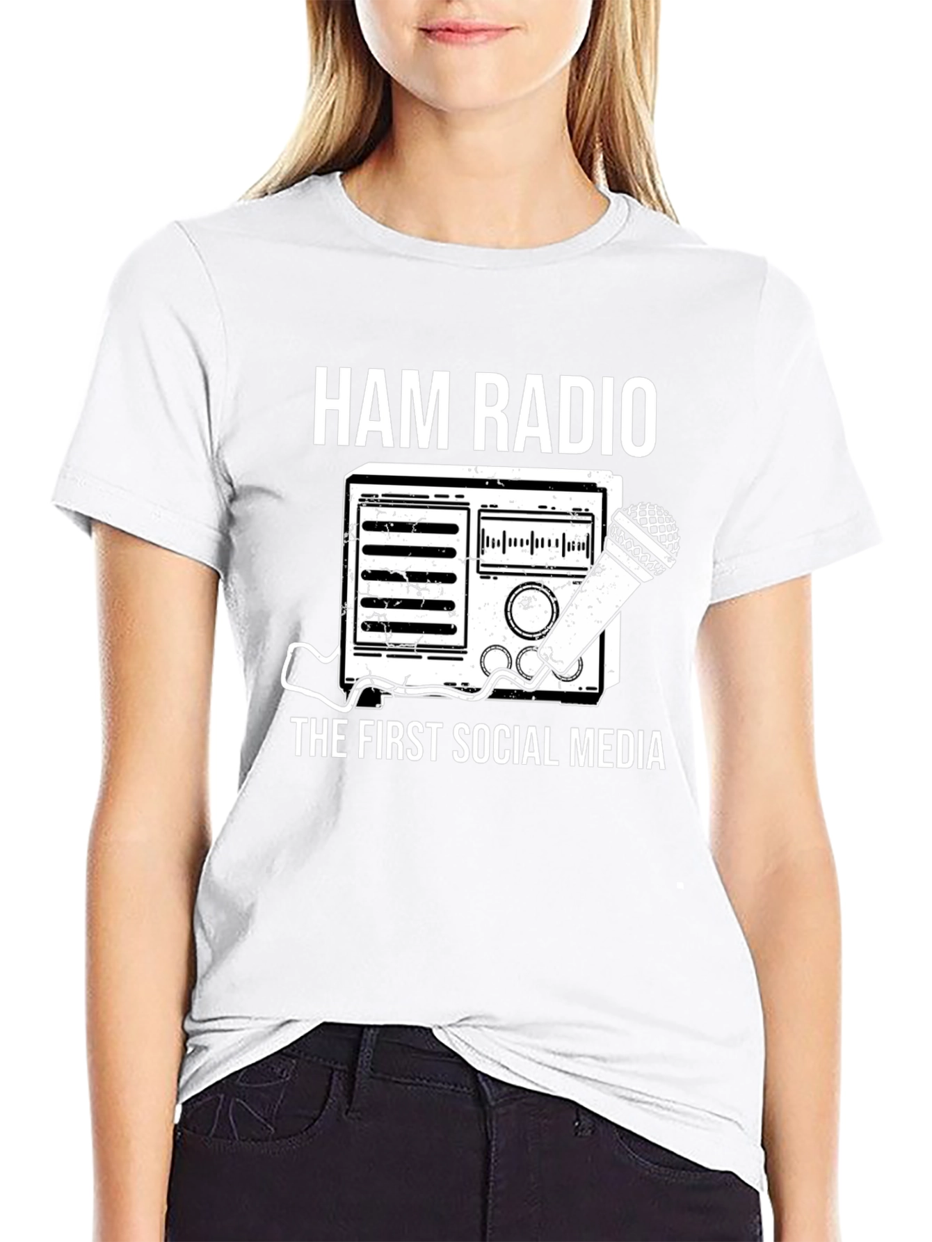 Ham Radio - The First Social Media T-Shirt
