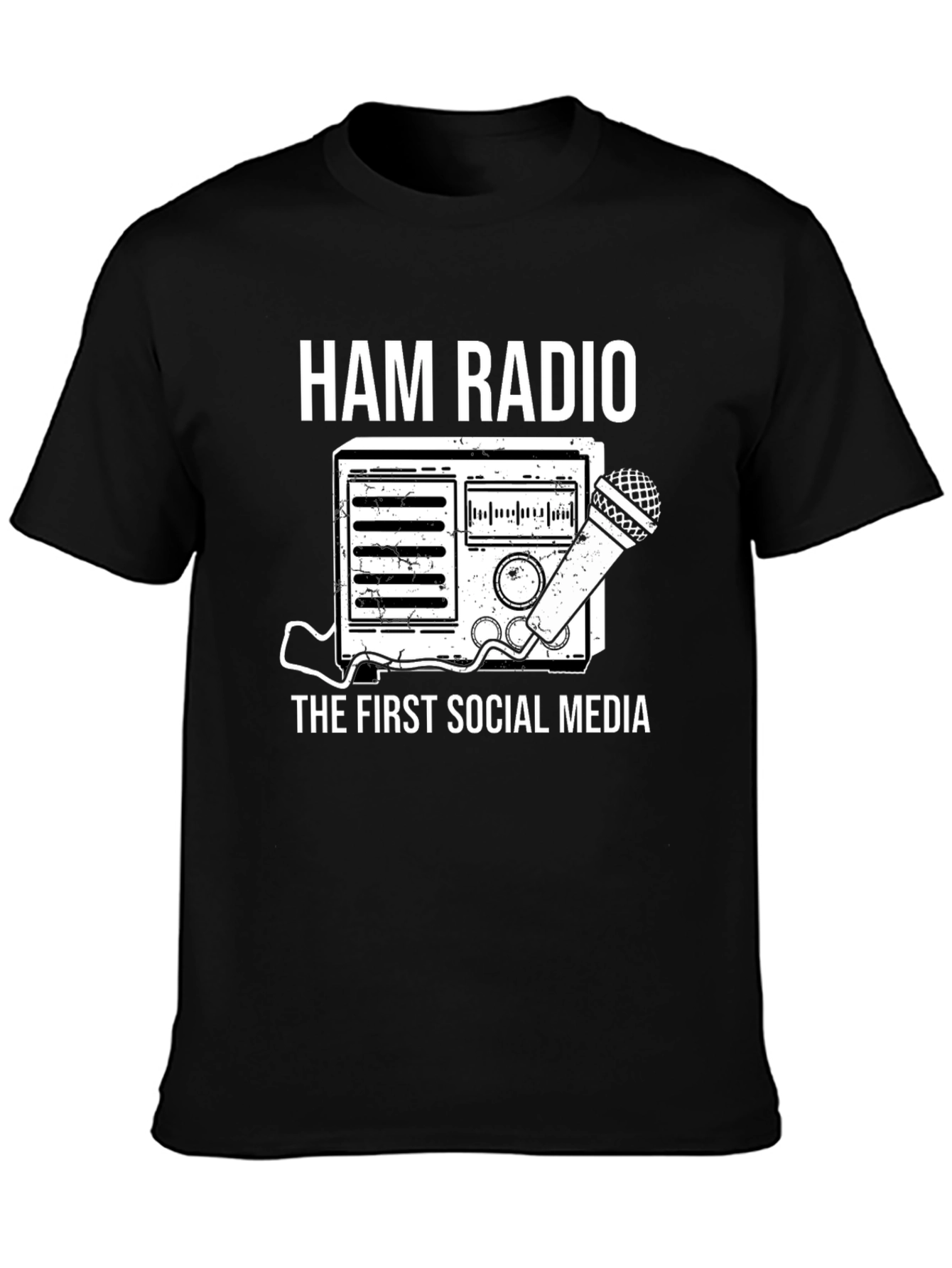 Ham Radio - The First Social Media T-Shirt
