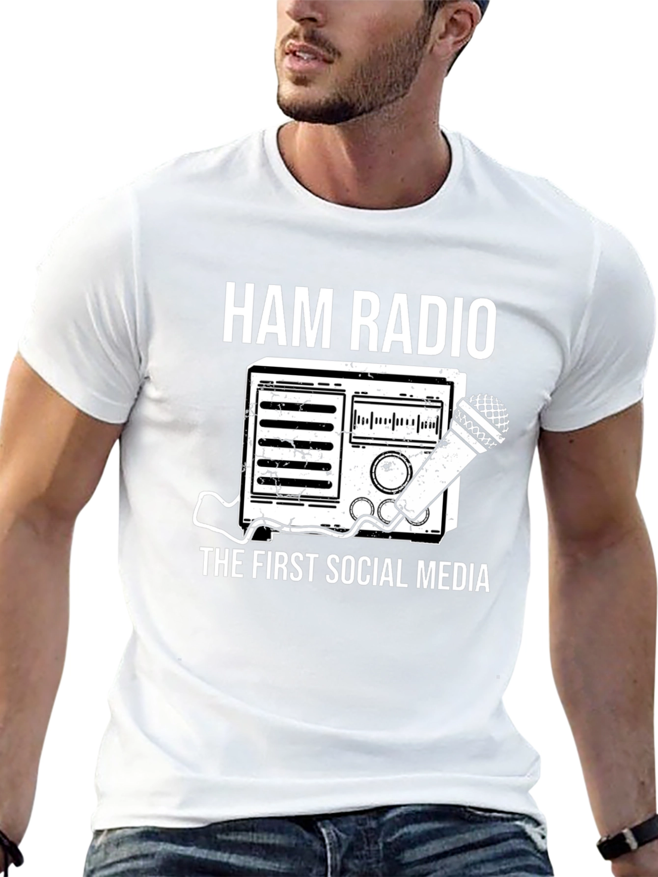 Ham Radio - The First Social Media T-Shirt