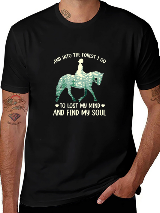 Forest Soul T-Shirt - Nature Horse Lover Tee