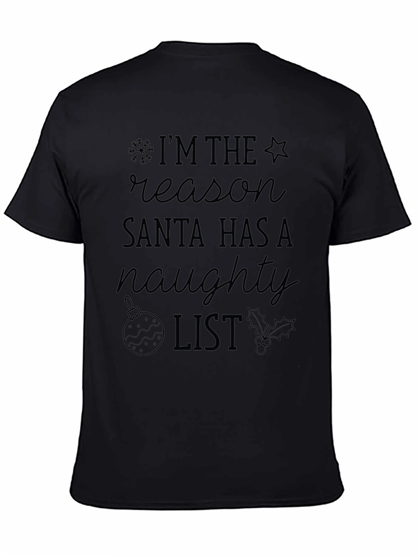 Naughty List Christmas T-Shirt