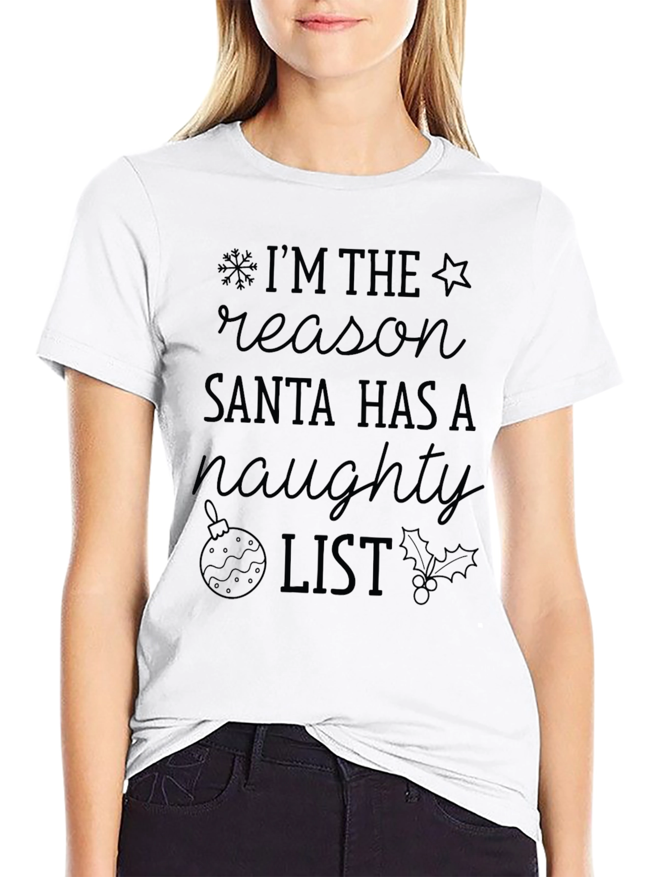 Naughty List Christmas T-Shirt