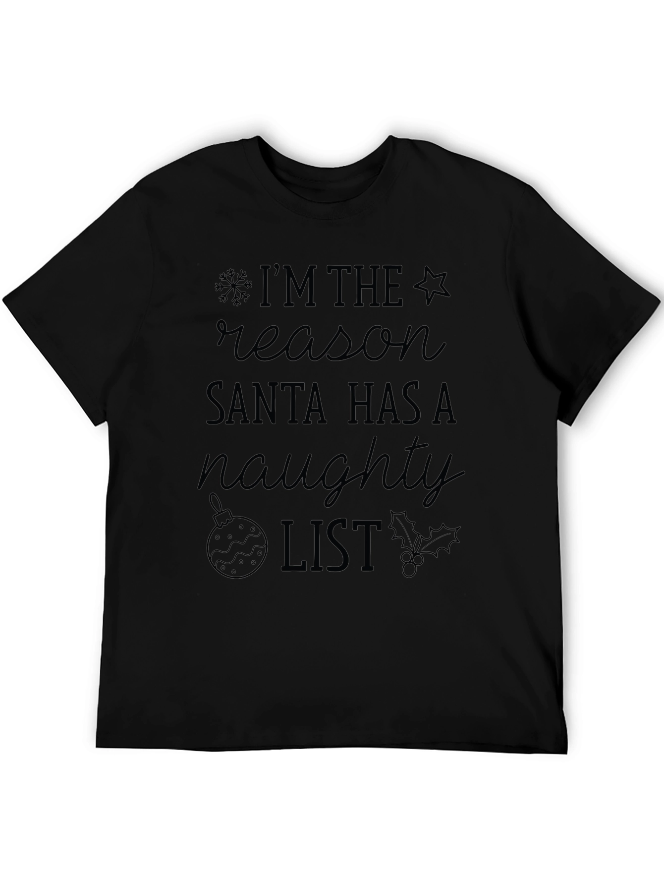Naughty List Christmas T-Shirt
