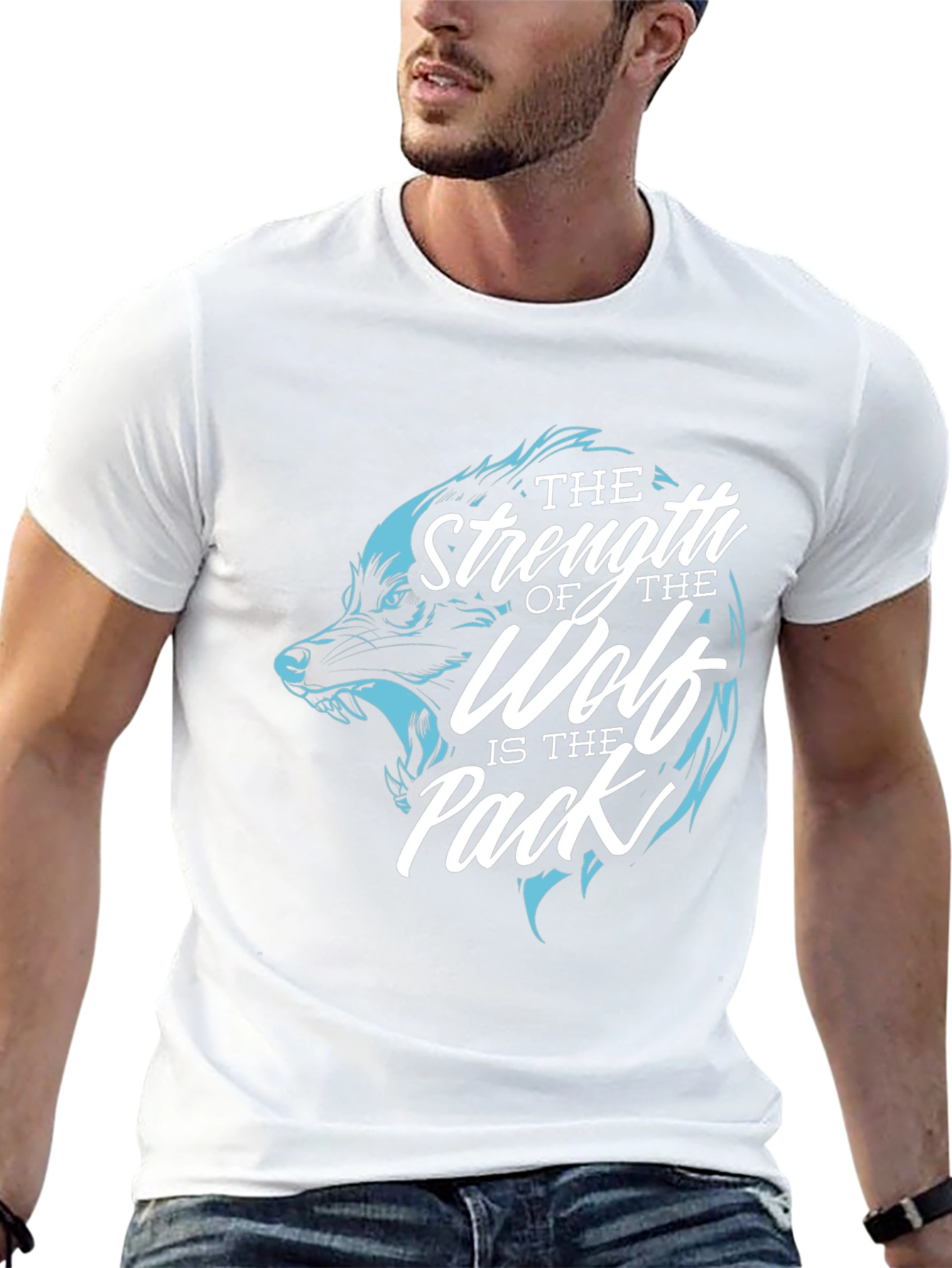 Strength of the Wolf Pack Graphic Tee