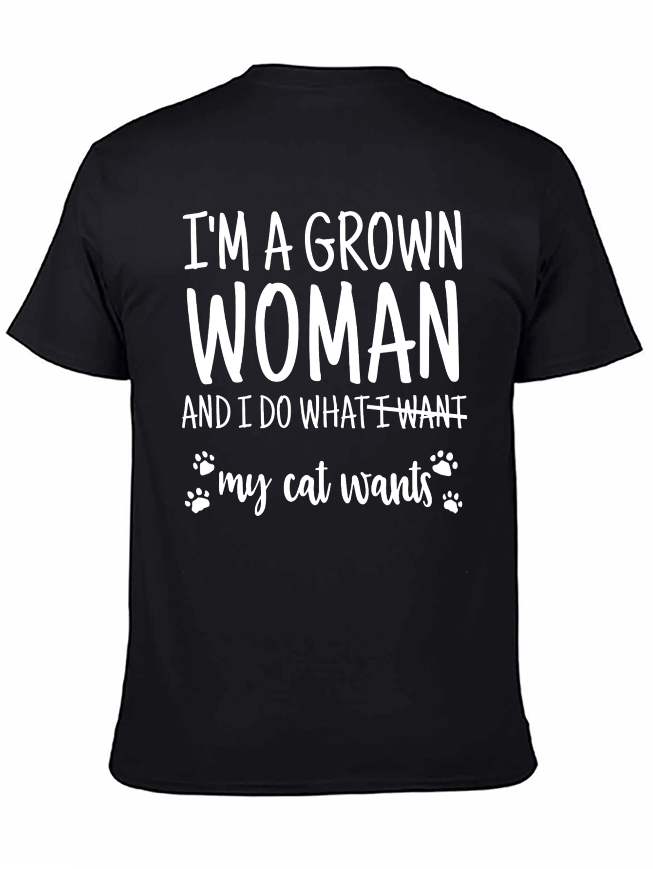 Im a Grown Woman Cat Lover T-Shirt