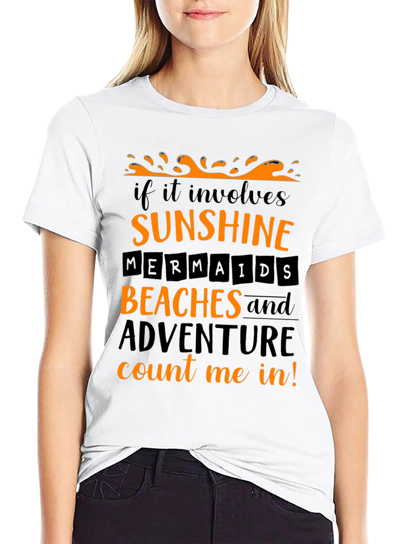 Sunshine Mermaids Beaches T-Shirt