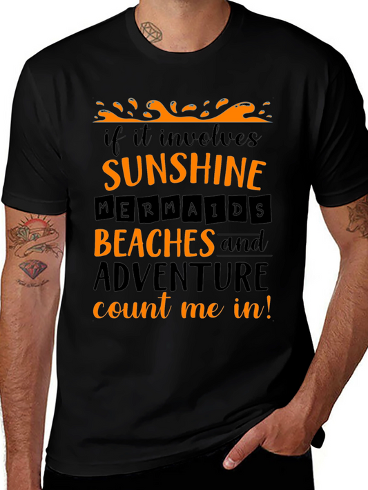 Sunshine Mermaids Beaches T-Shirt