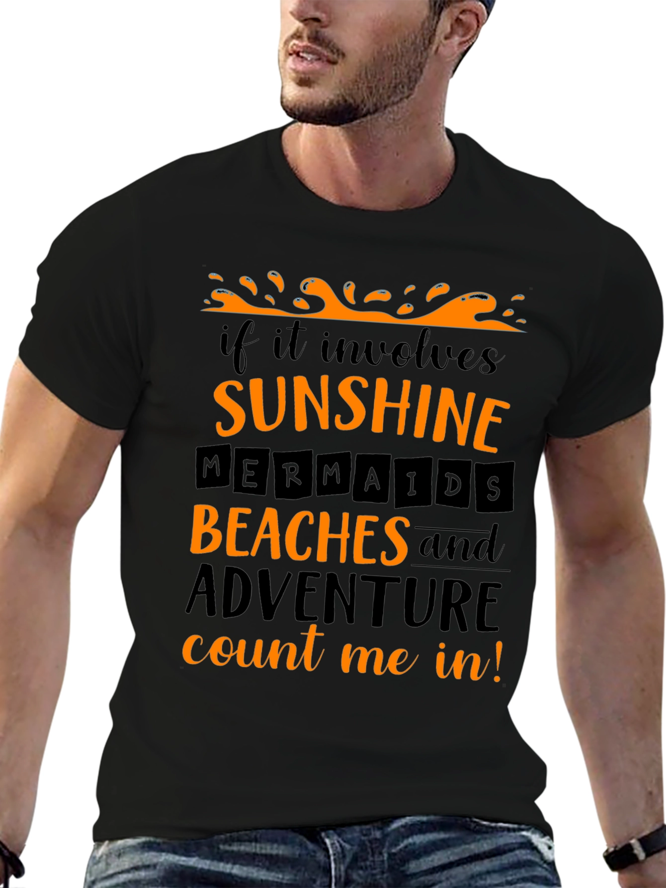 Sunshine Mermaids Beaches T-Shirt