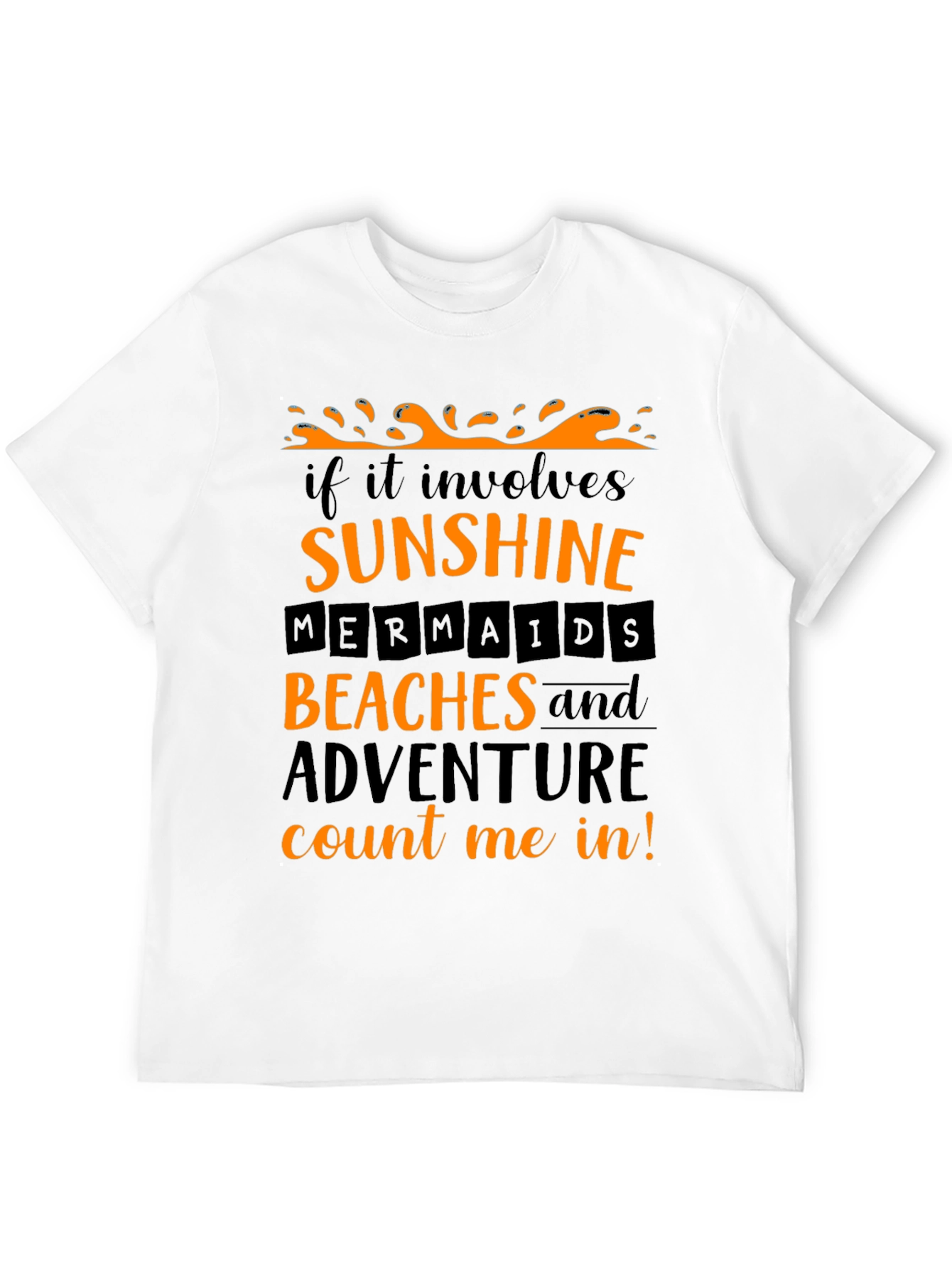 Sunshine Mermaids Beaches T-Shirt