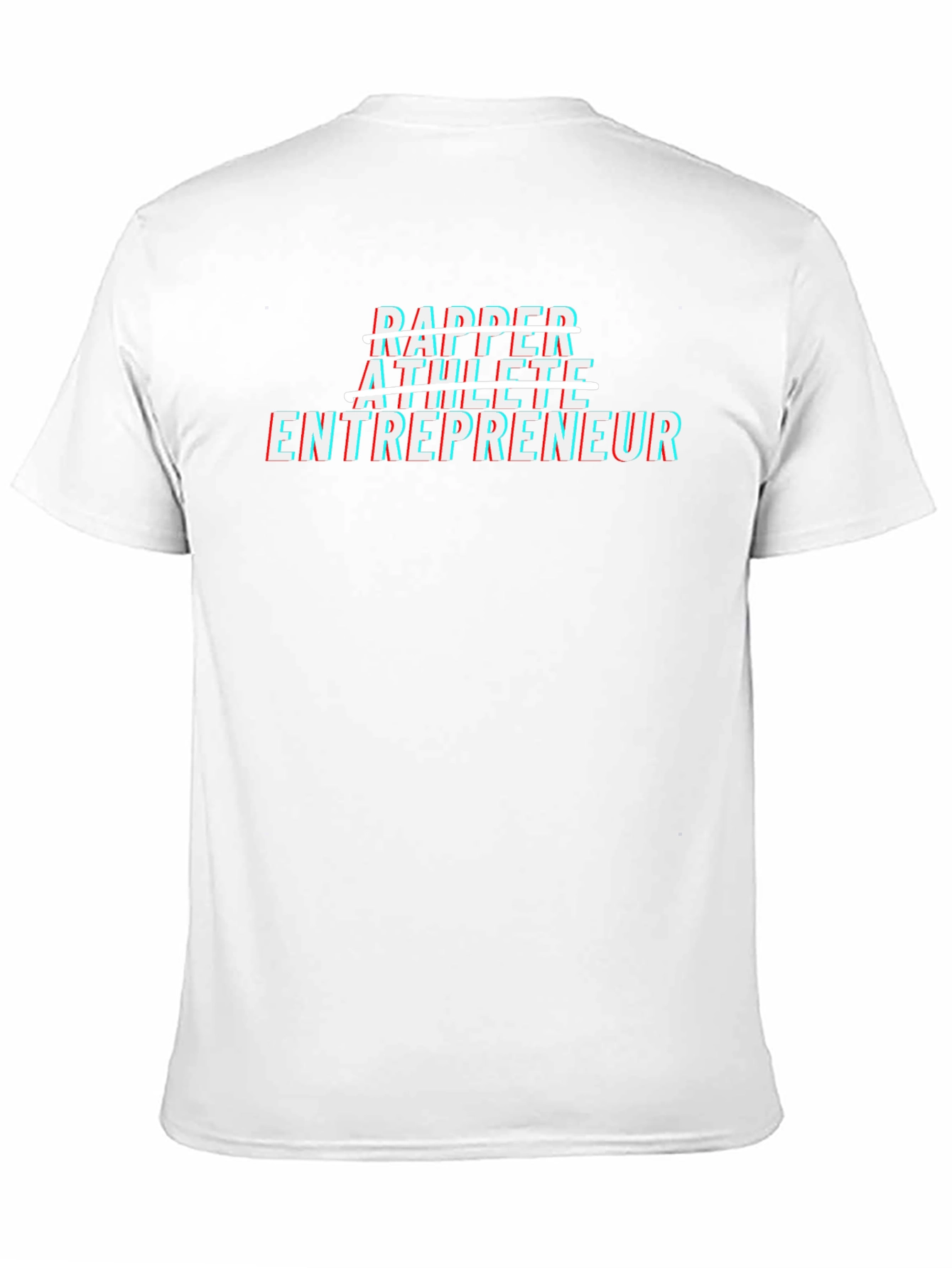 Rapper Athlete Entrepreneur Black T-Shirt