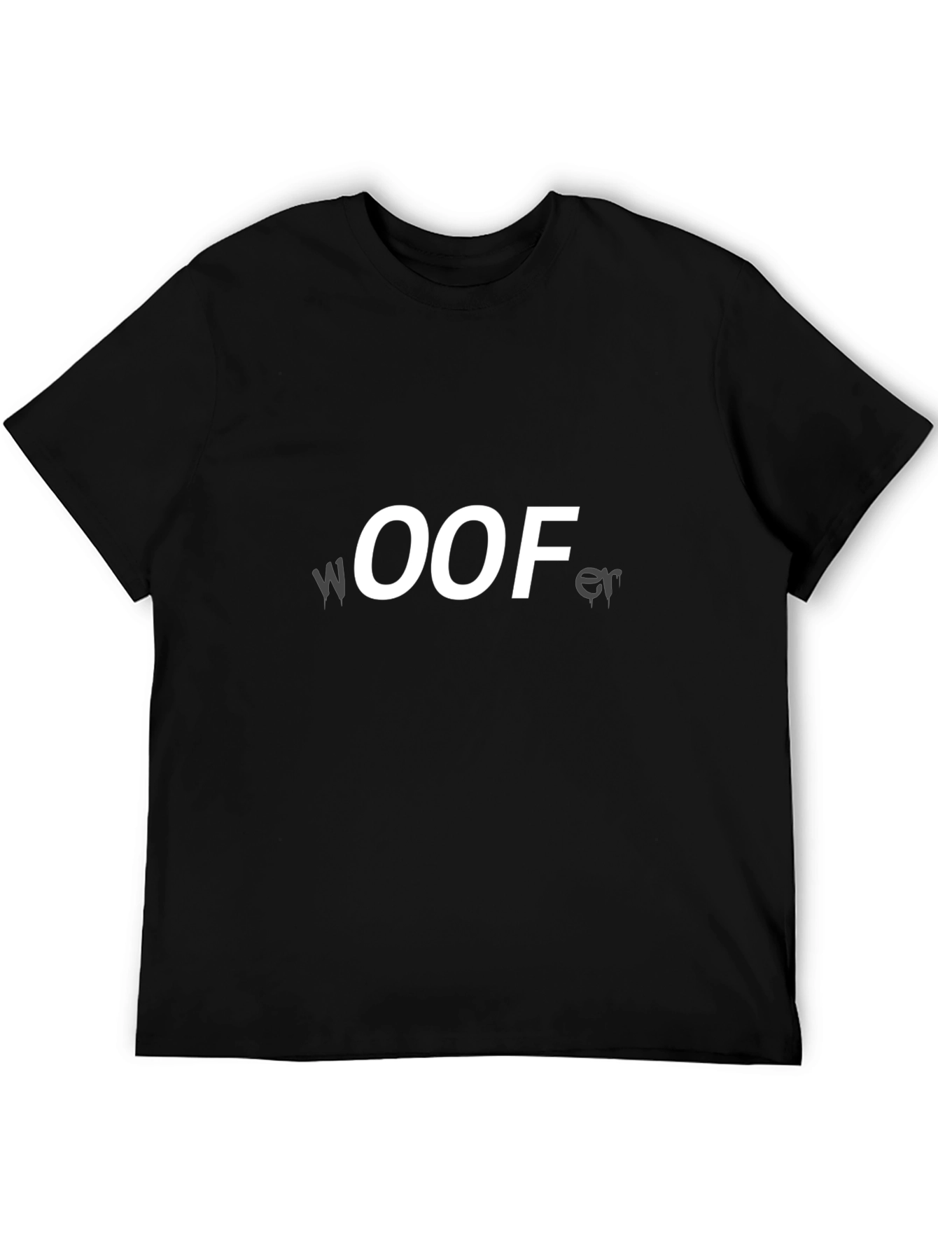 Black WOOFer Graphic T-Shirt