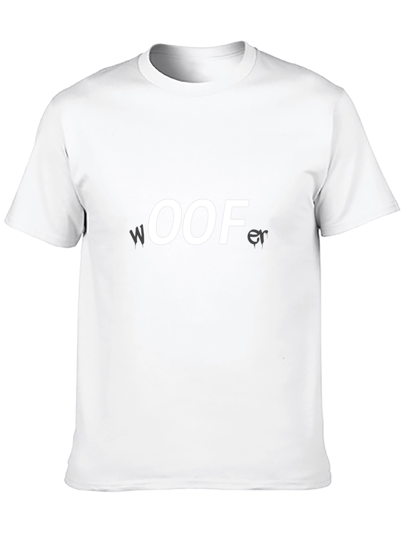 Black WOOFer Graphic T-Shirt