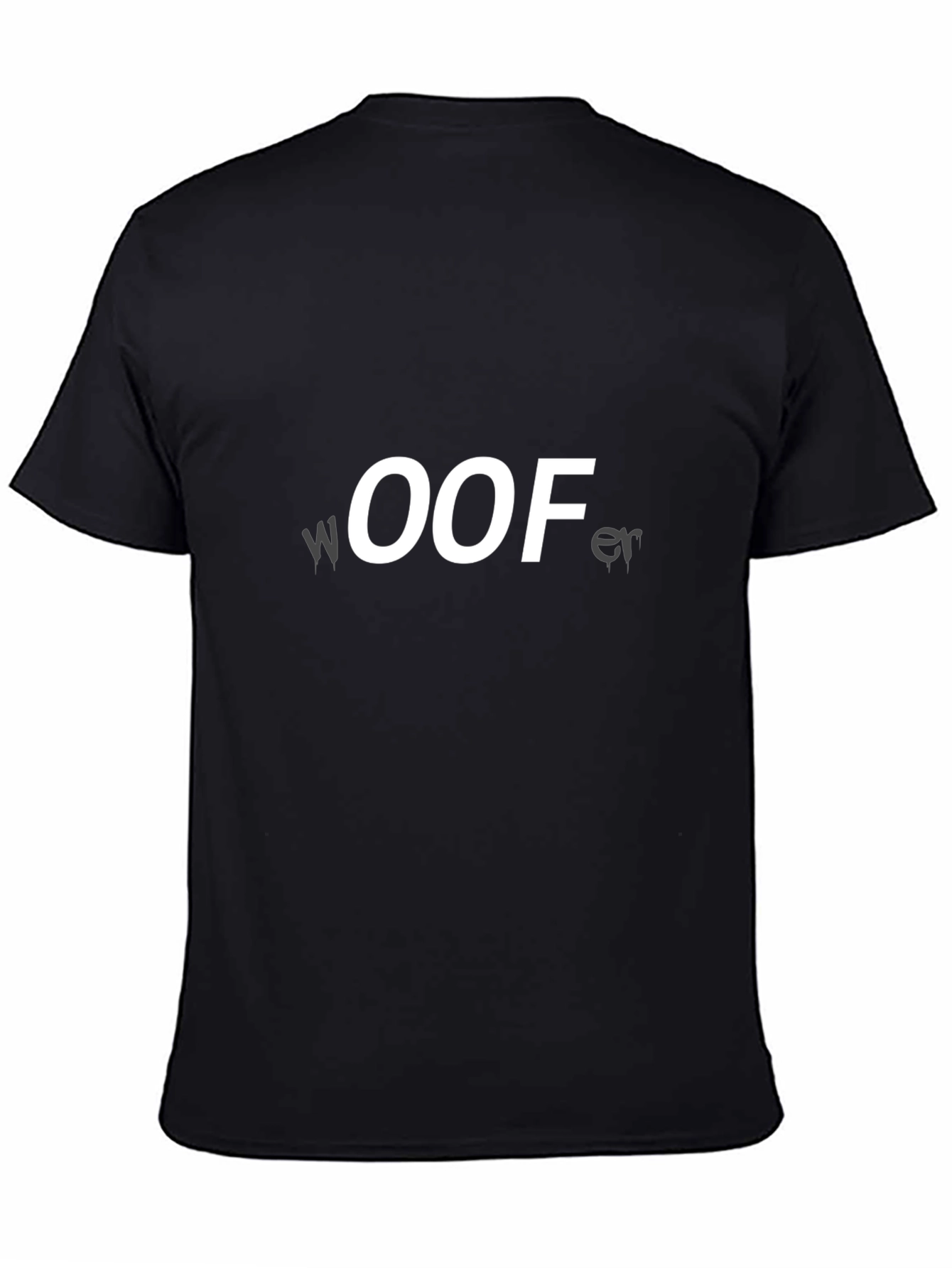 Black WOOFer Graphic T-Shirt