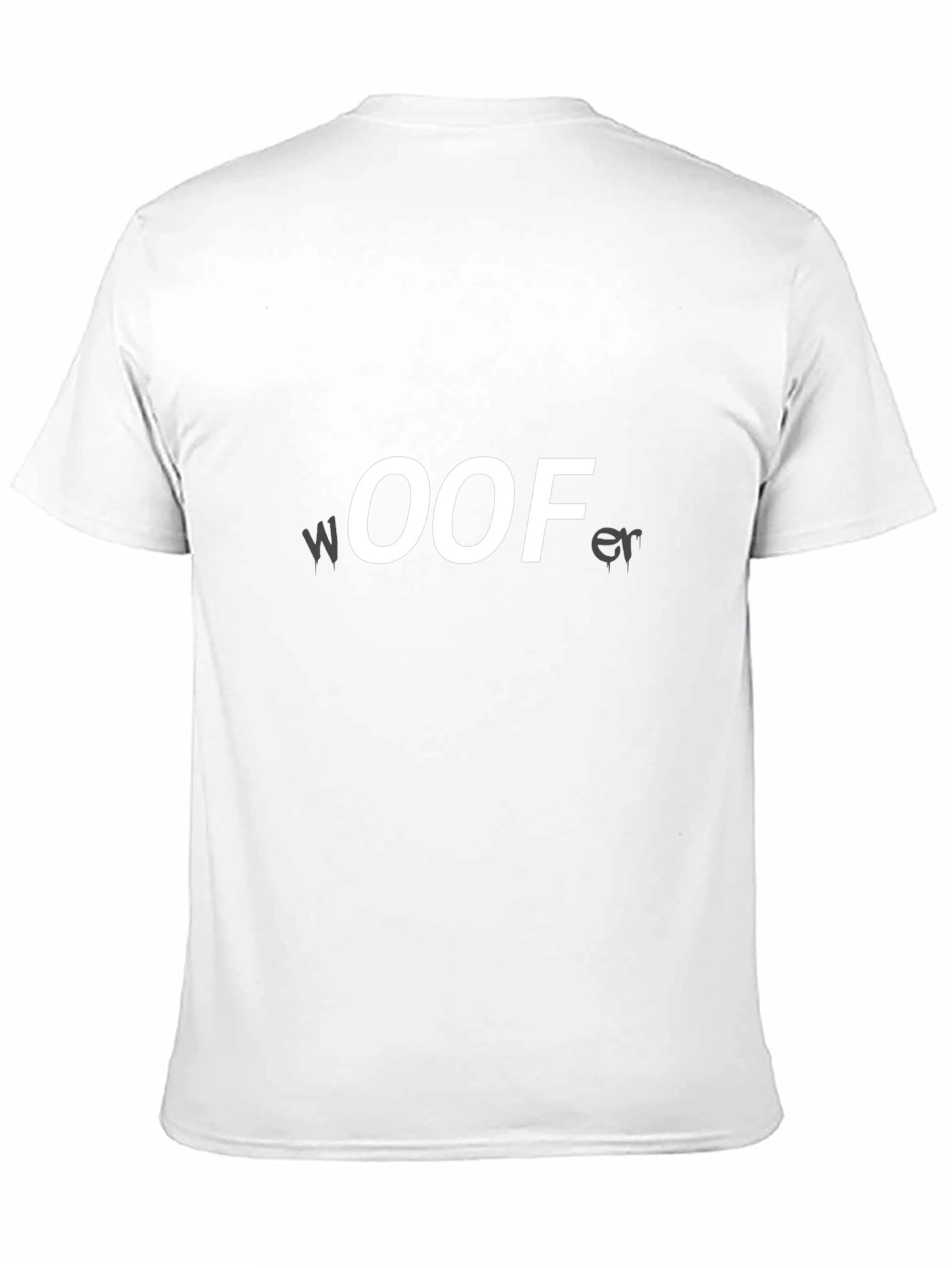 Black WOOFer Graphic T-Shirt