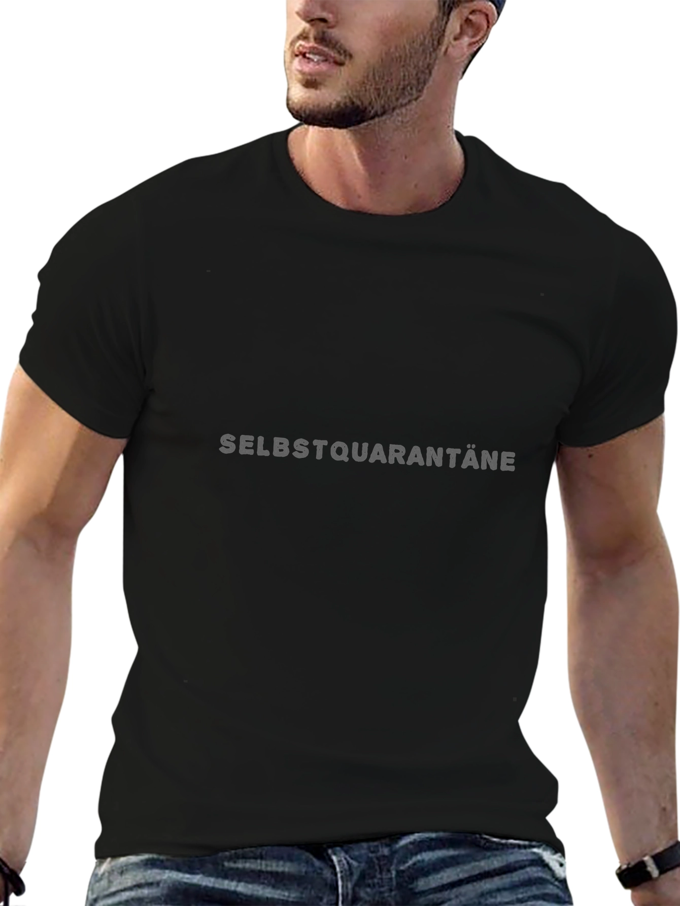 Selbstquarantäne - Black T-Shirt
