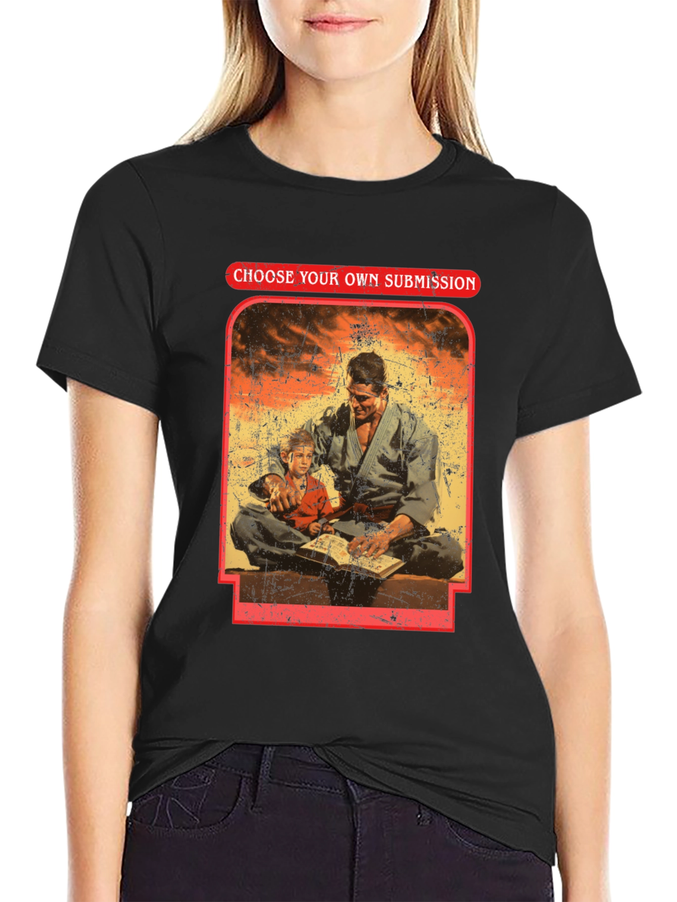 Choose Your Own Submission Black T-Shirt