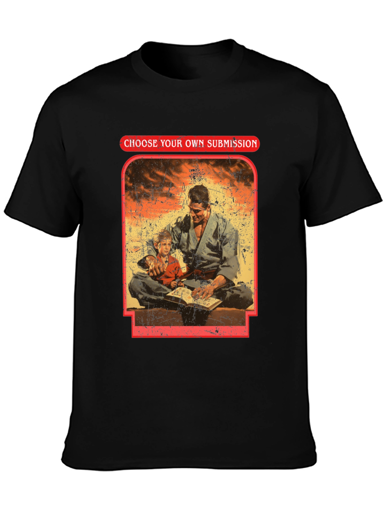 Choose Your Own Submission Black T-Shirt