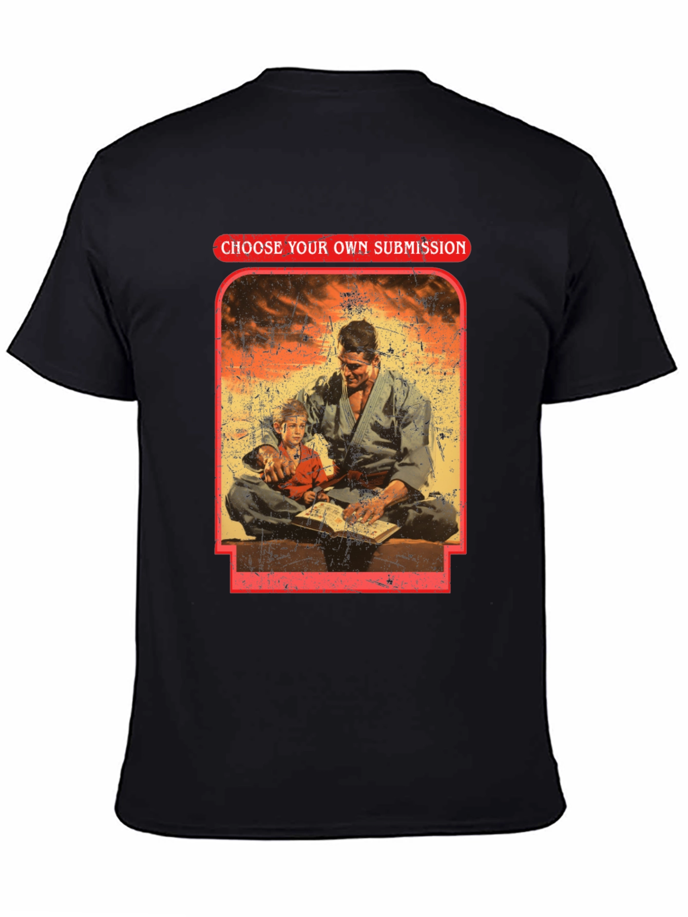 Choose Your Own Submission Black T-Shirt