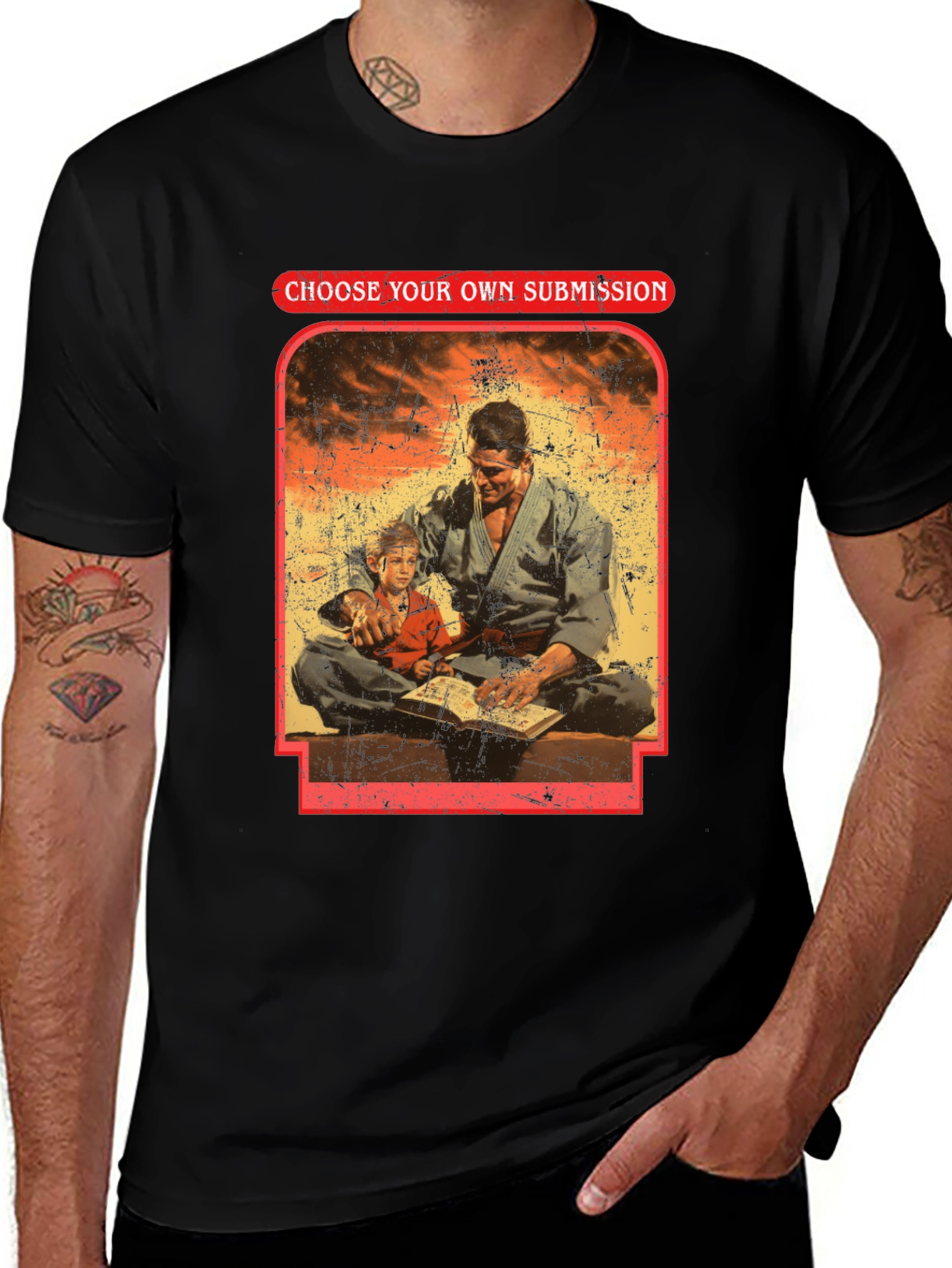 Choose Your Own Submission Black T-Shirt