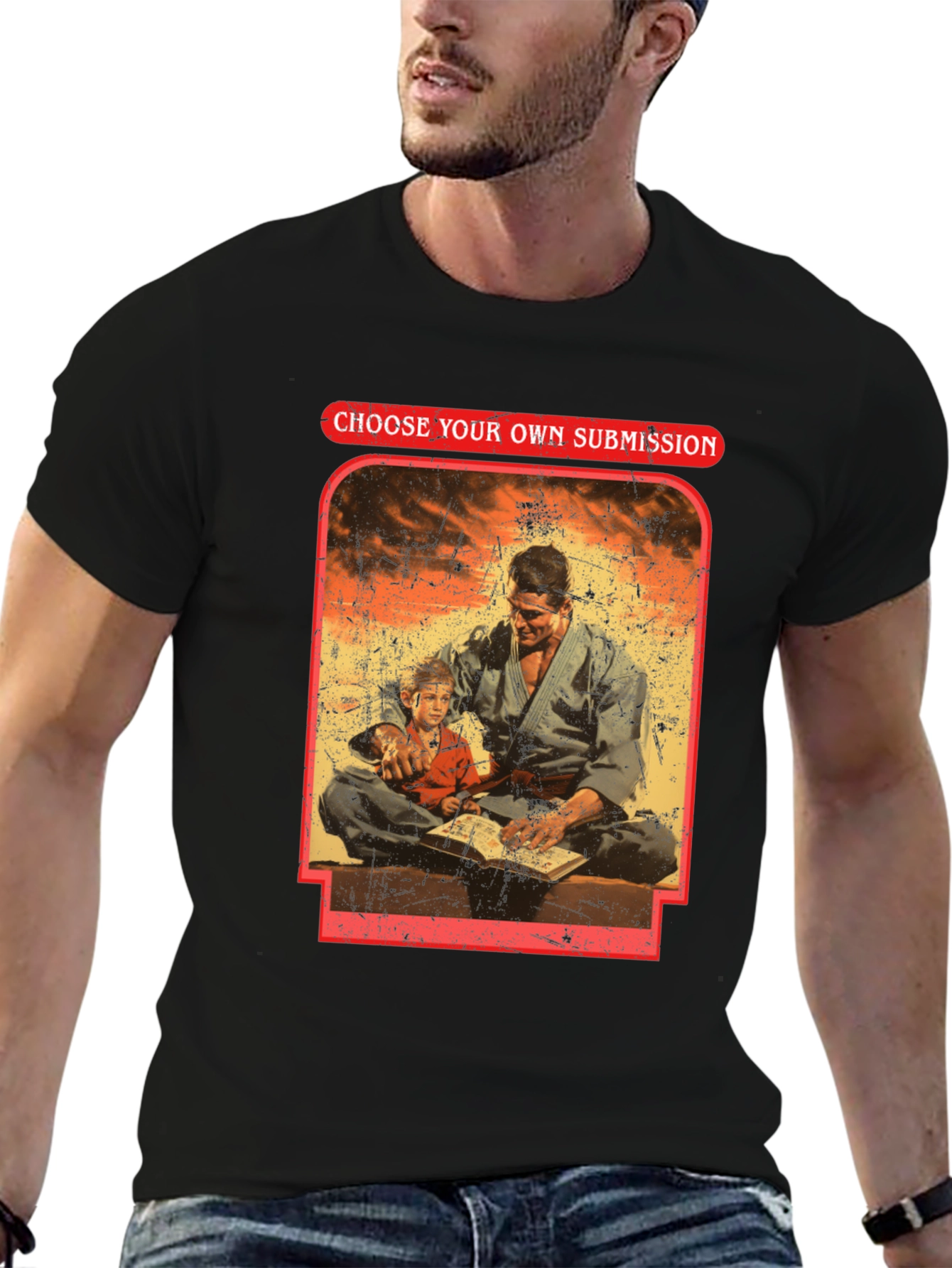 Choose Your Own Submission Black T-Shirt