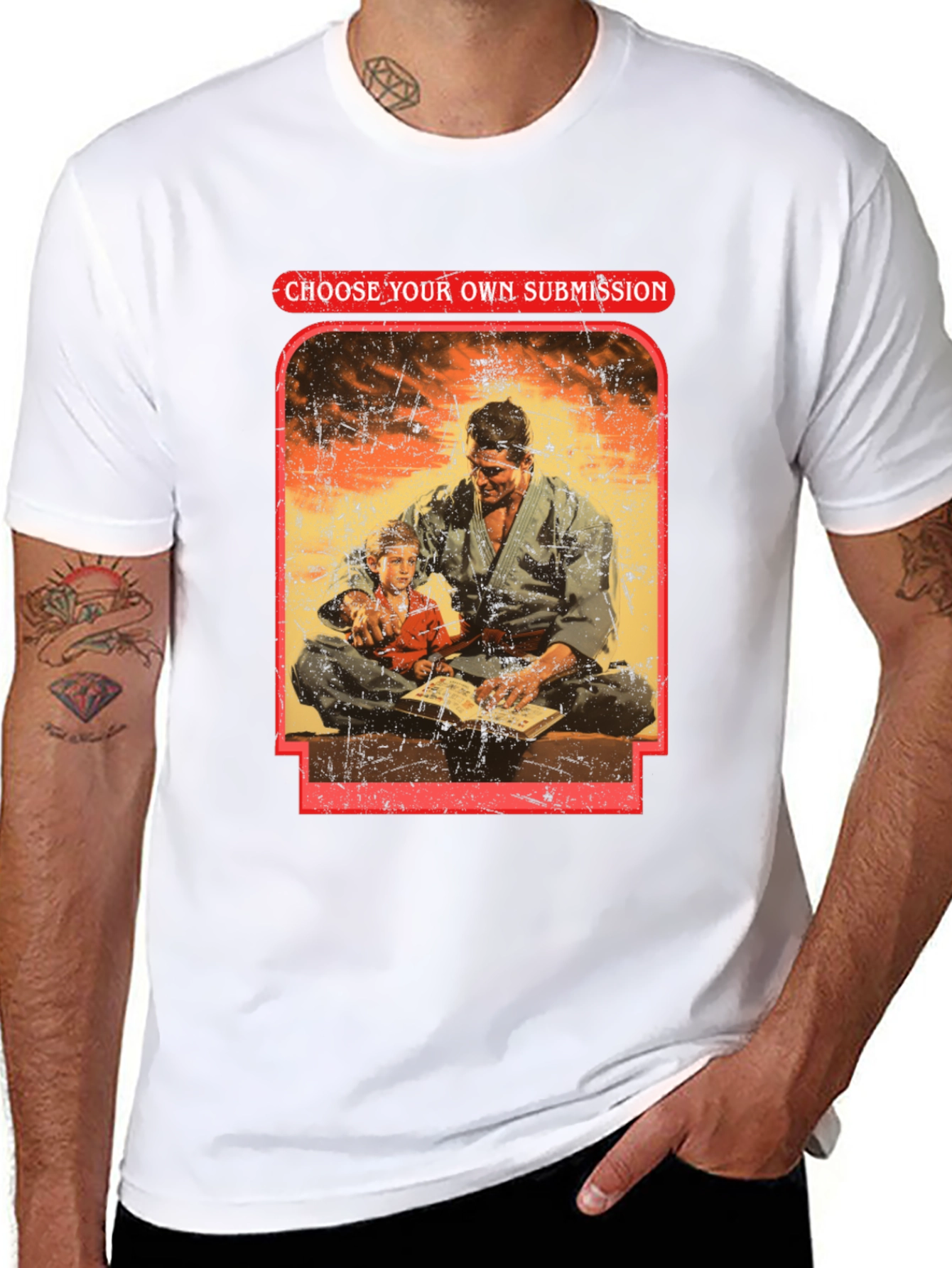 Choose Your Own Submission Black T-Shirt