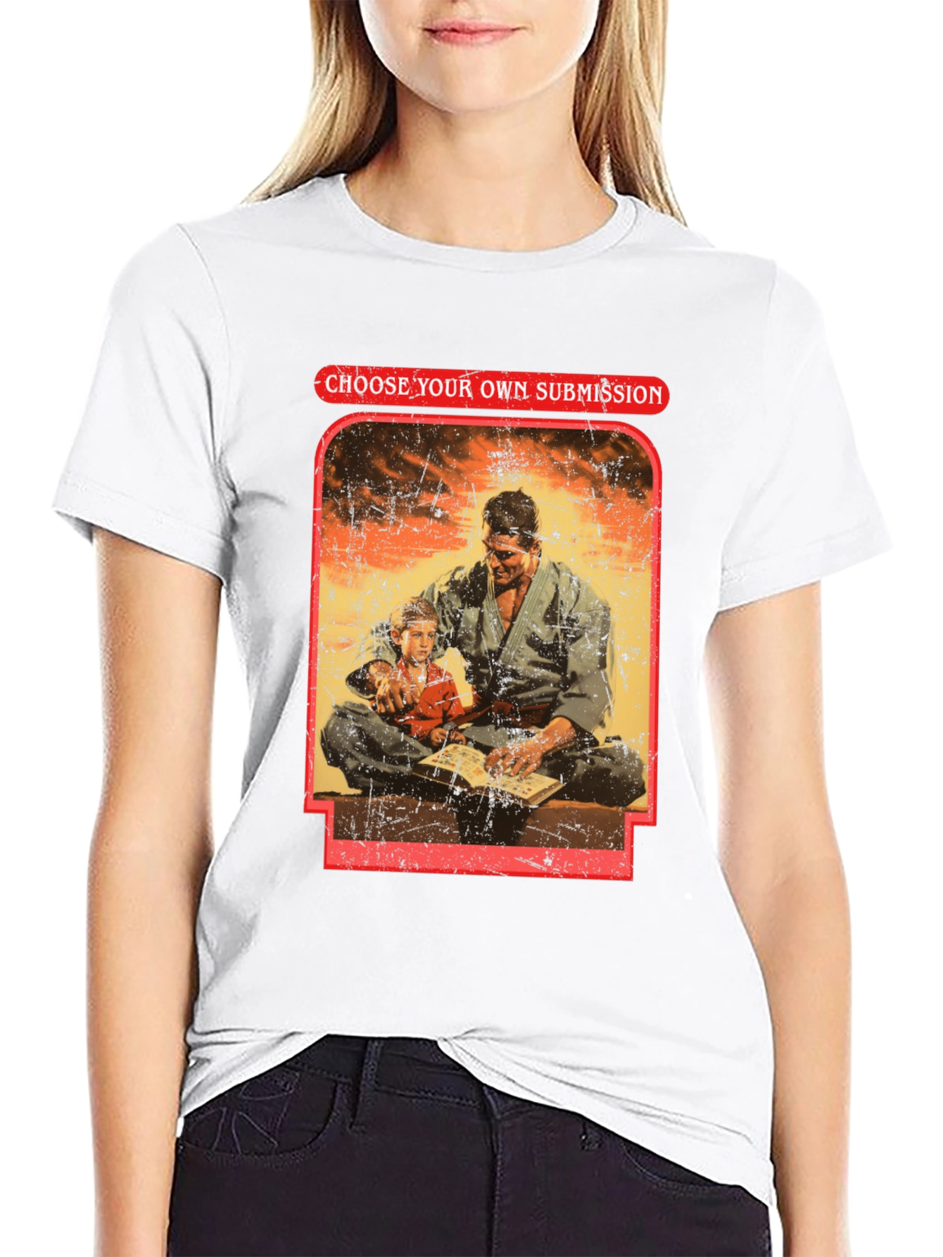Choose Your Own Submission Black T-Shirt