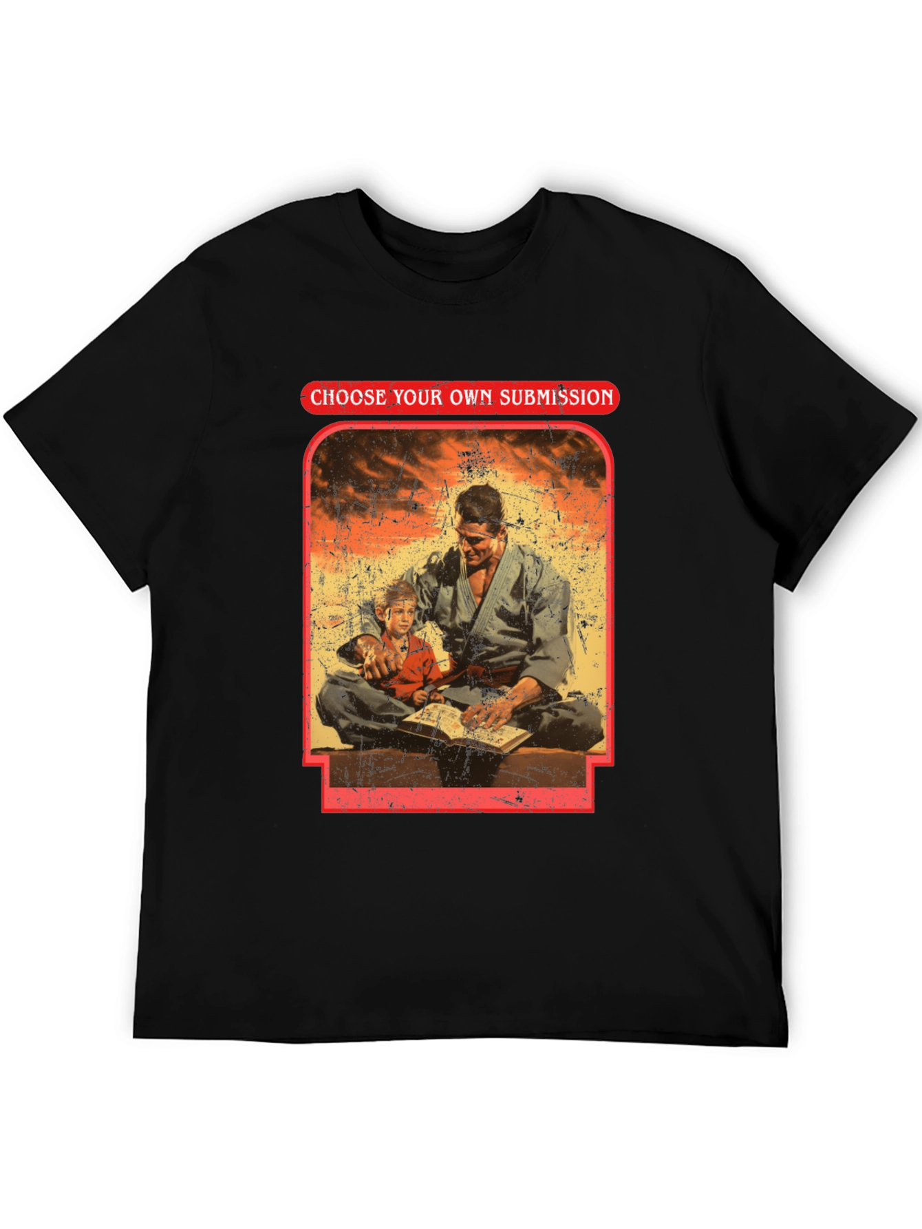 Choose Your Own Submission Black T-Shirt