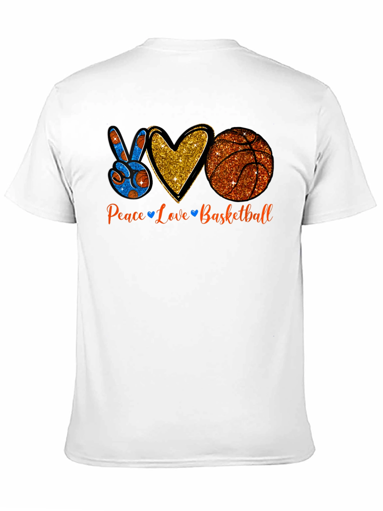 Peace Love Basketball T-Shirt