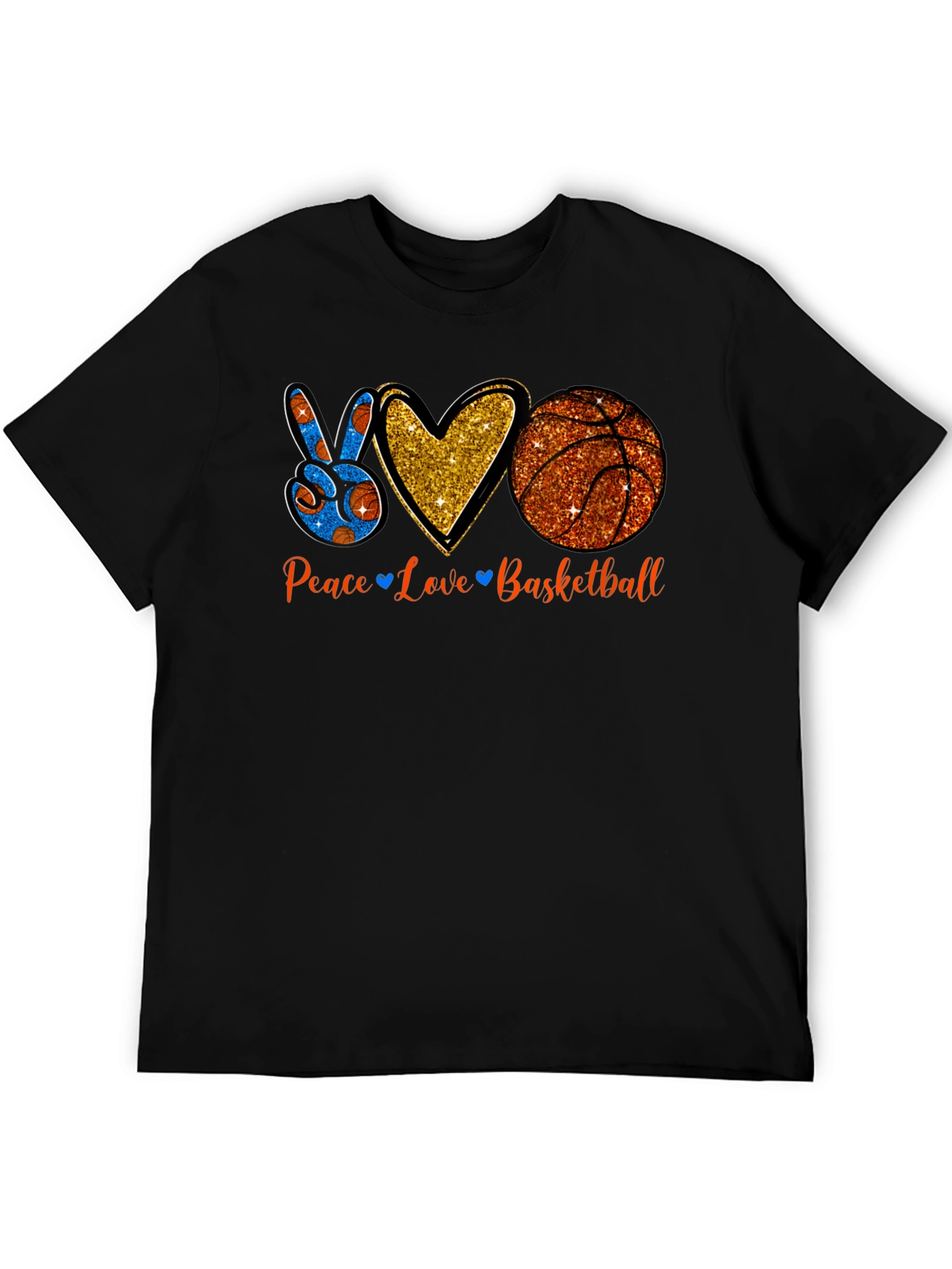 Peace Love Basketball T-Shirt