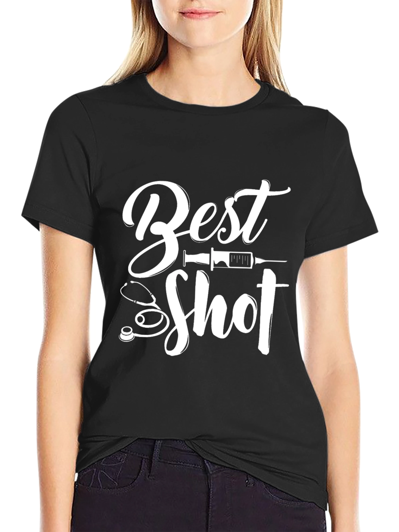 Best Shot T-Shirt - Nurse Doctor Medical Tee