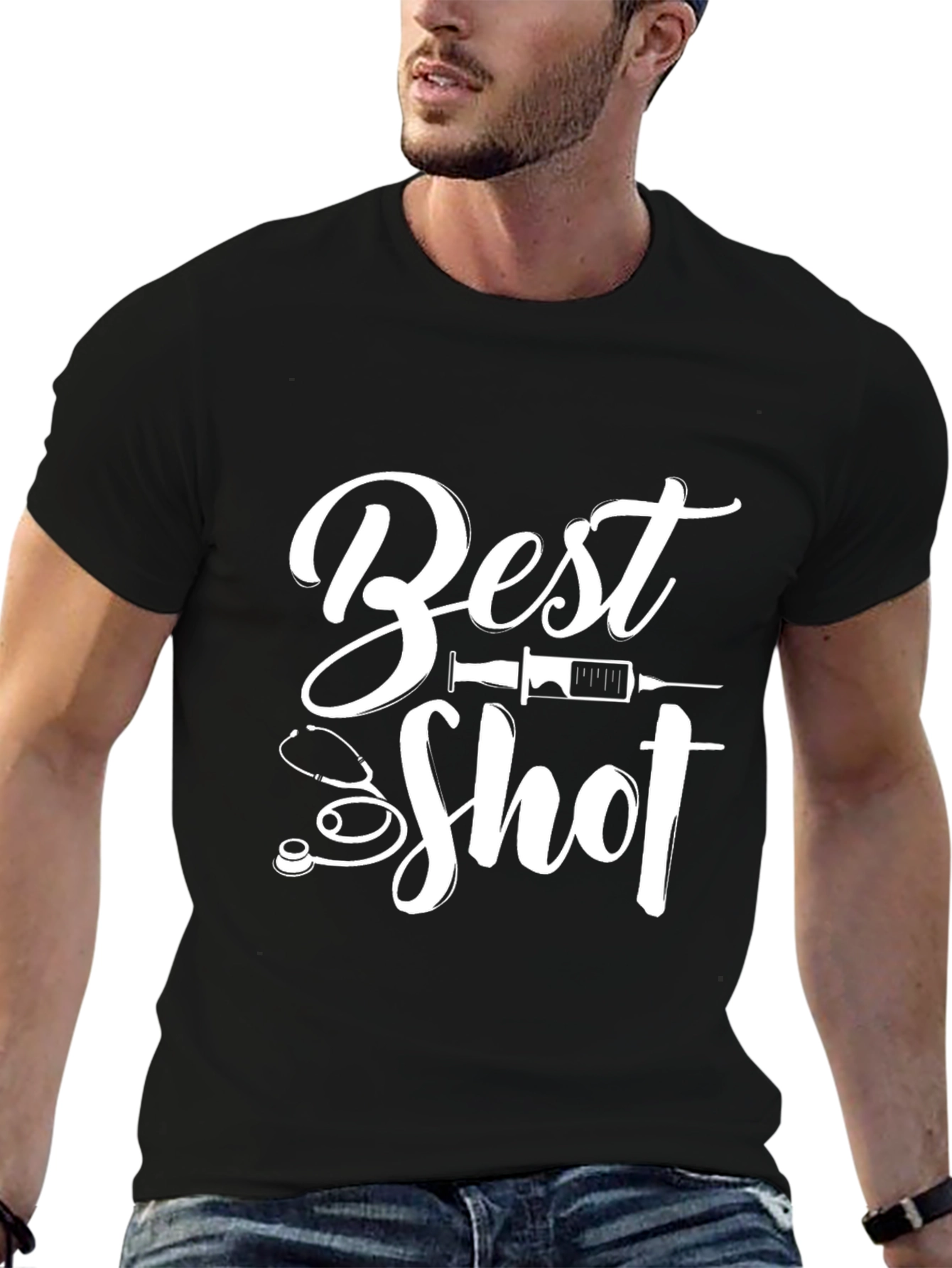 Best Shot T-Shirt - Nurse Doctor Medical Tee